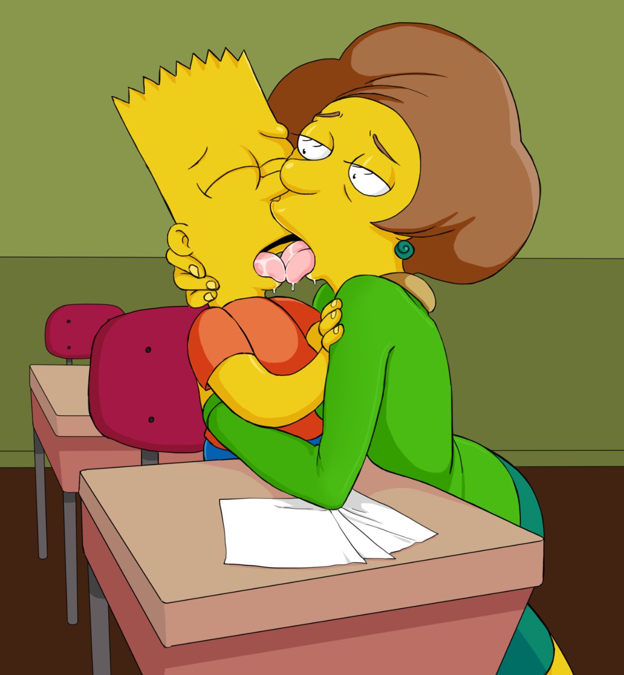 Bart x Edna page 1 full