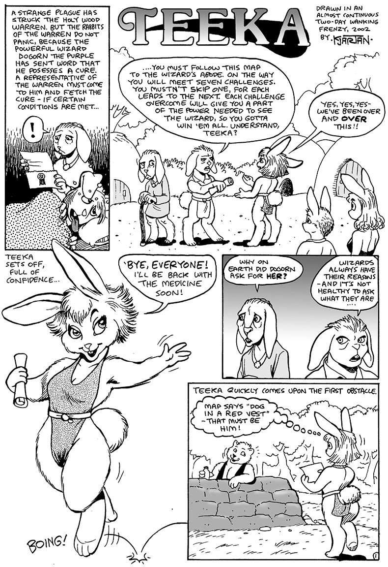 The Adventures of Teeka &amp; Doctor Dee page 1 full