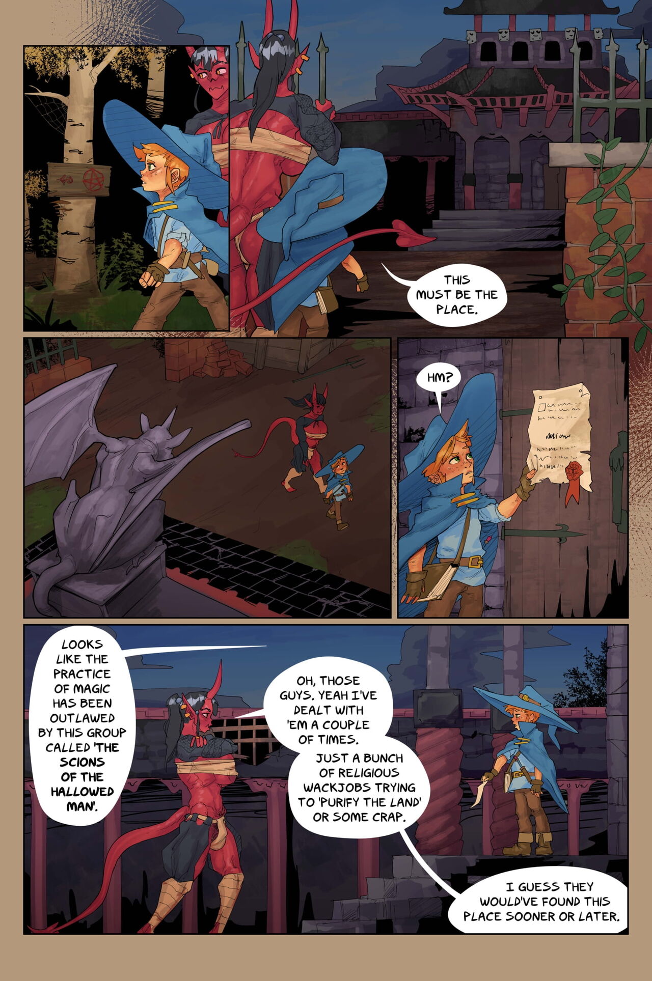A Boy &amp; His Familiar | Ch.3: My Little Wizard can't be this Cute! page 3 full