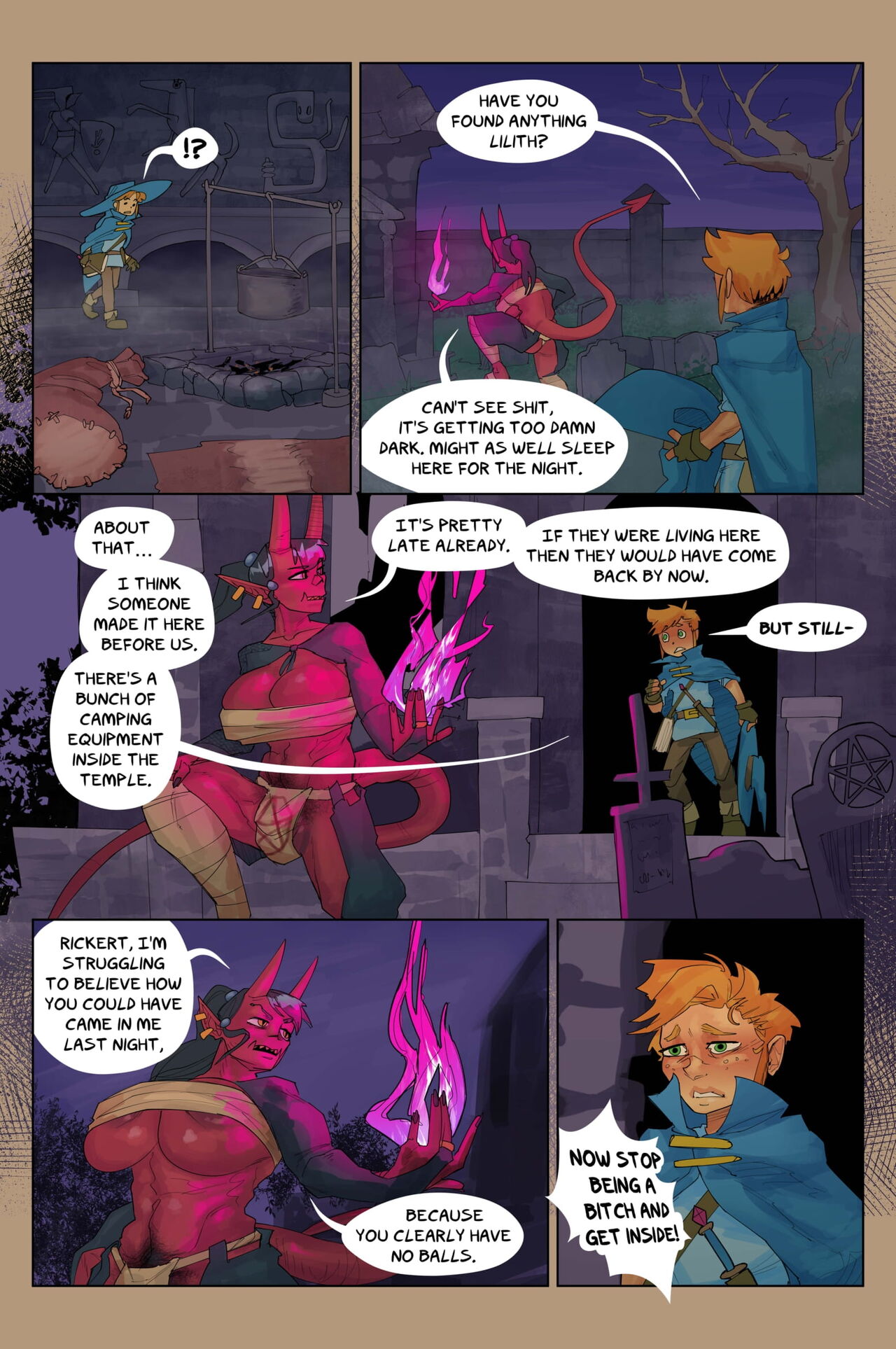 A Boy &amp; His Familiar | Ch.3: My Little Wizard can't be this Cute! page 5 full
