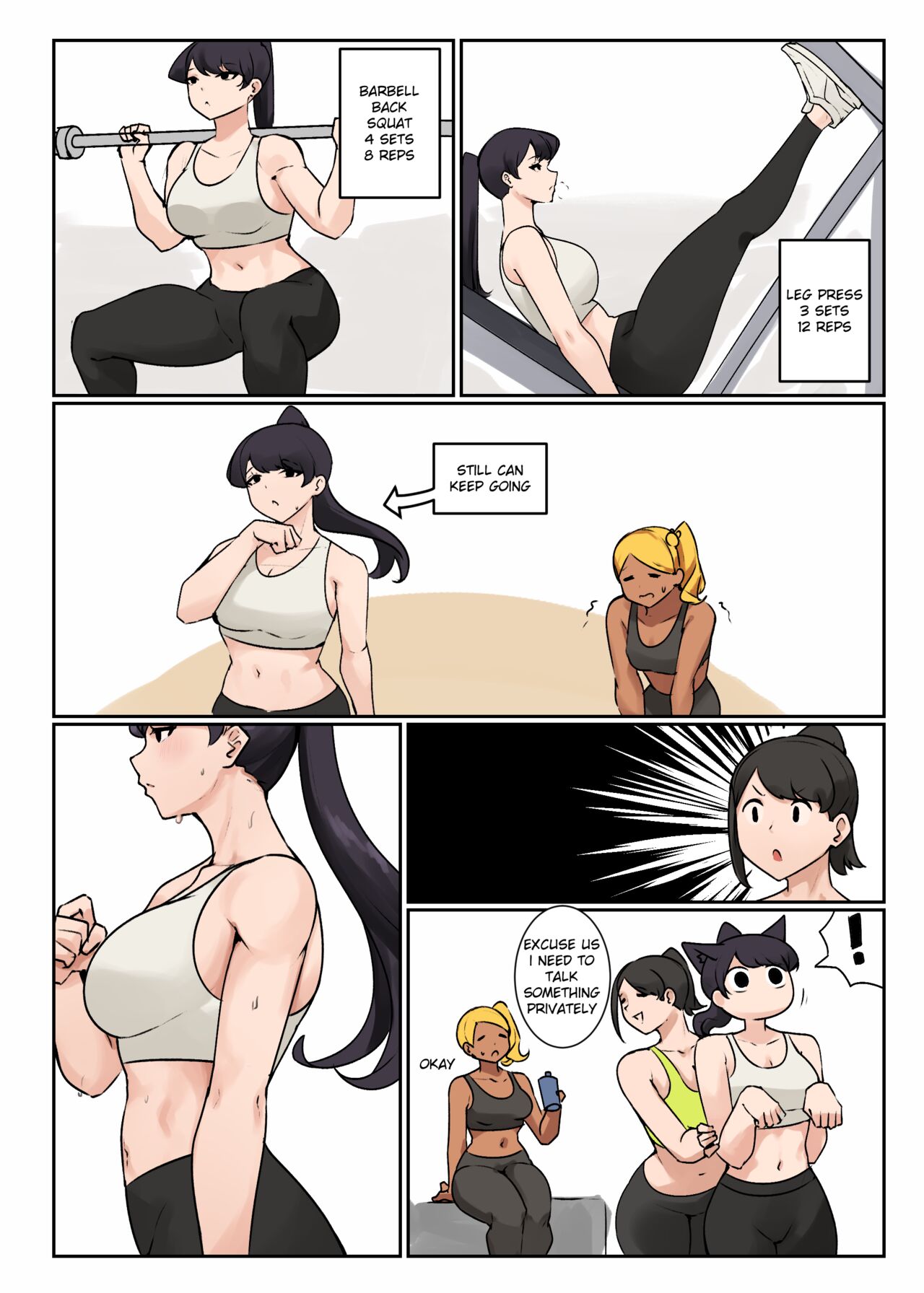 Komi Shouko Comic page 4 full