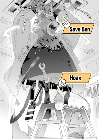 Save Ben or Hoax cover