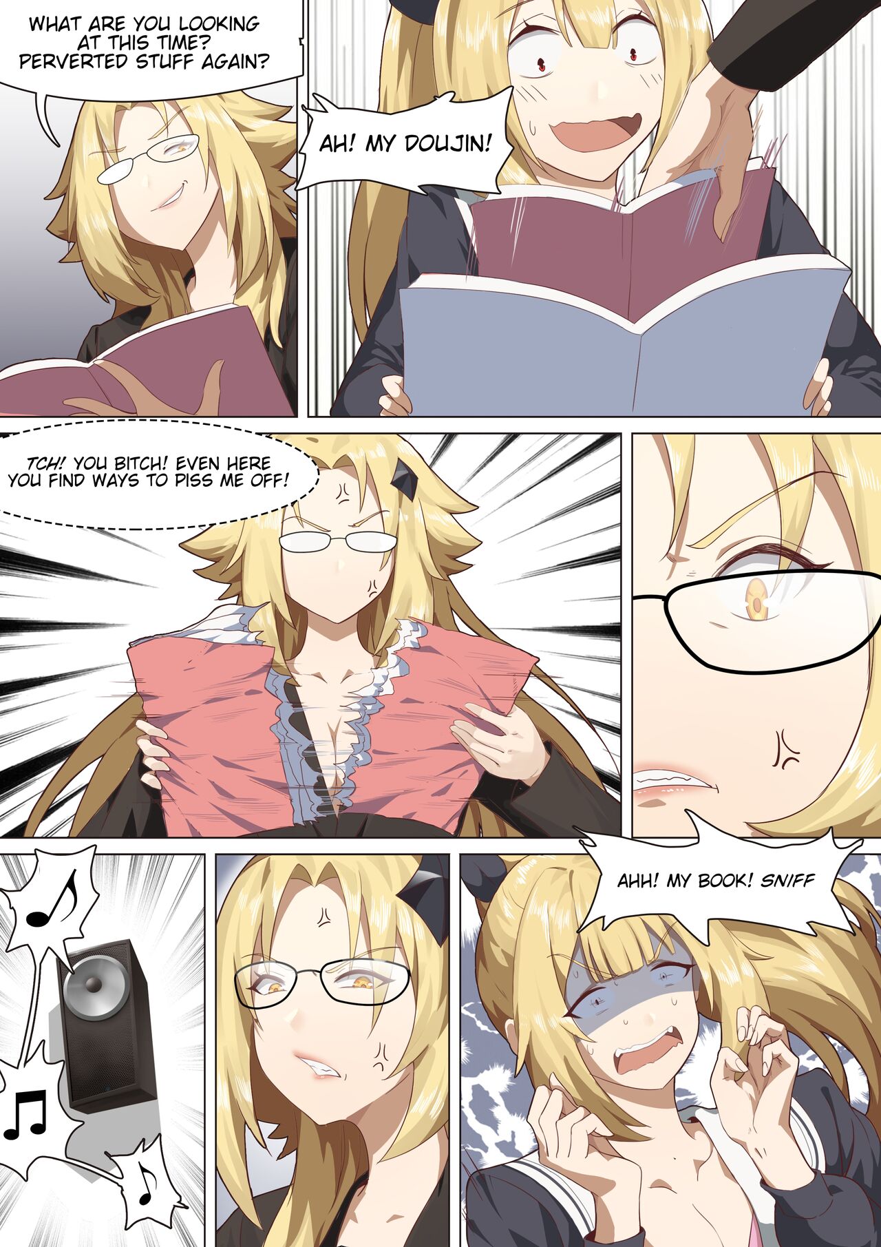 Werewolf Girl Academy page 4 full