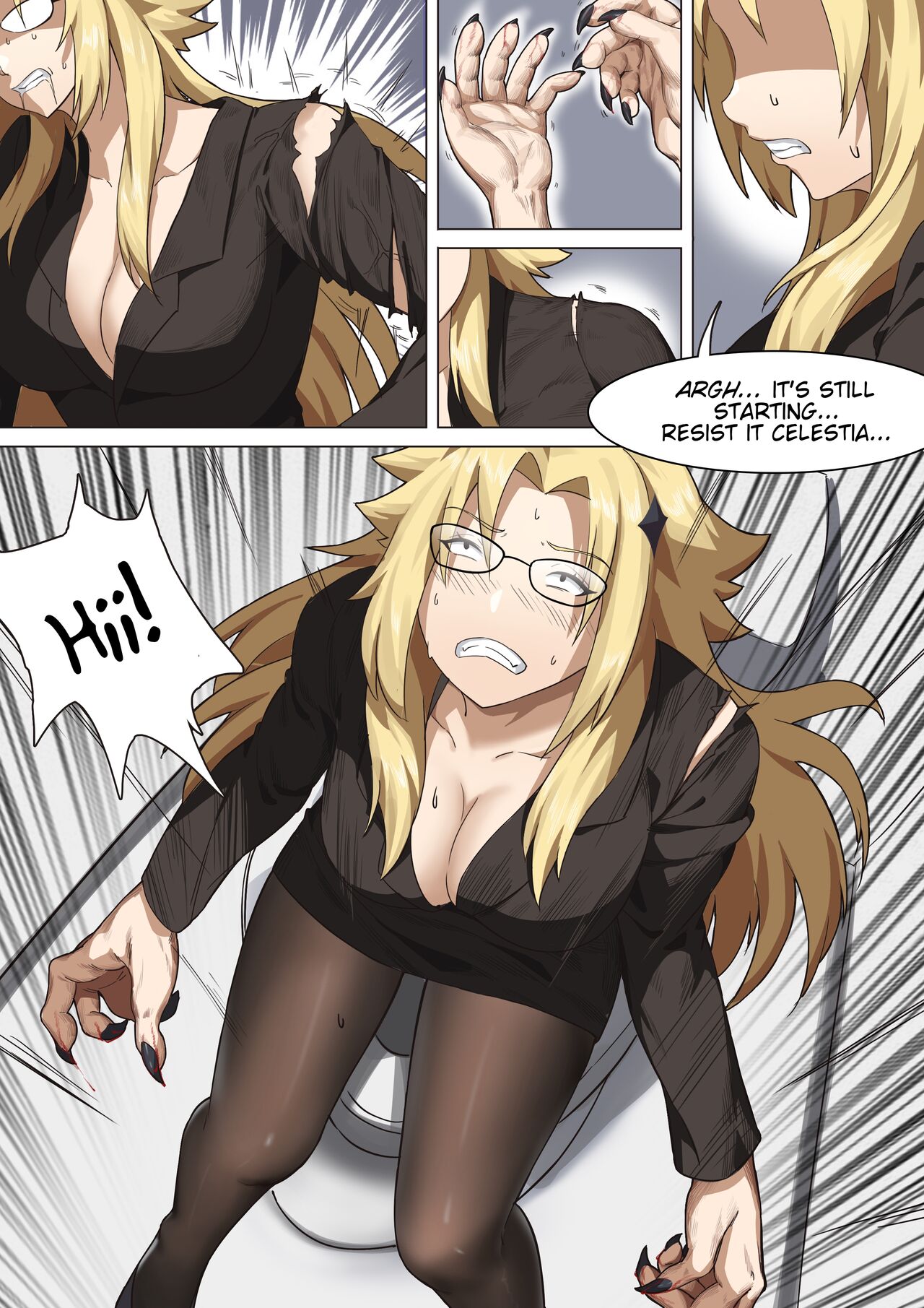 Werewolf Girl Academy page 7 full