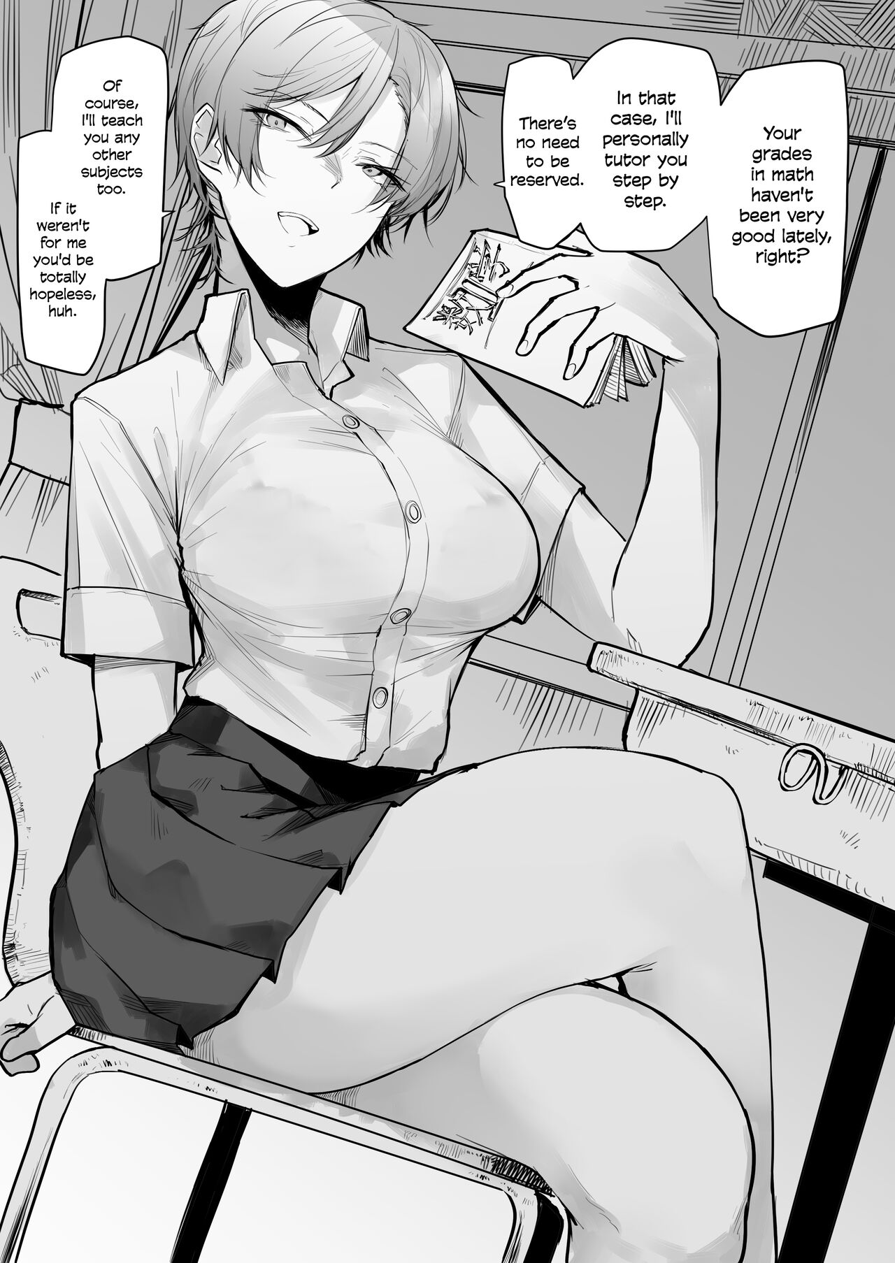 A Manga About An Arrogant, Handsome Onee-San page 2 full