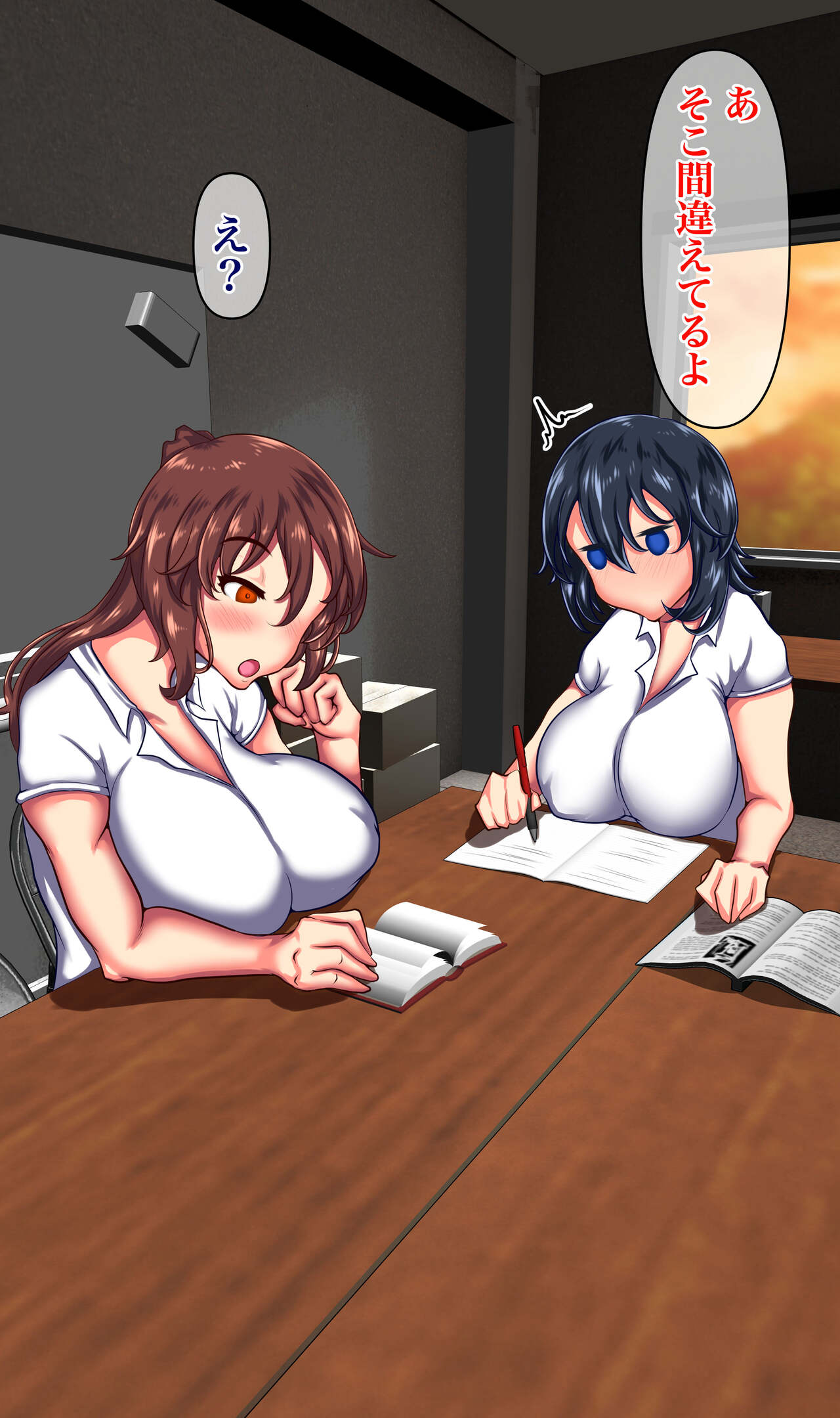 大好きな彼女が寝取られている姿をオカズに巨乳の幼馴染に中出ししまくる話 page 3 full