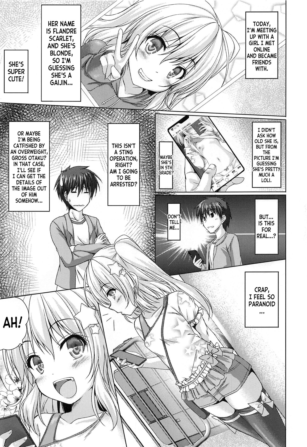 Tonikaku Akarui Flan-chan page 4 full