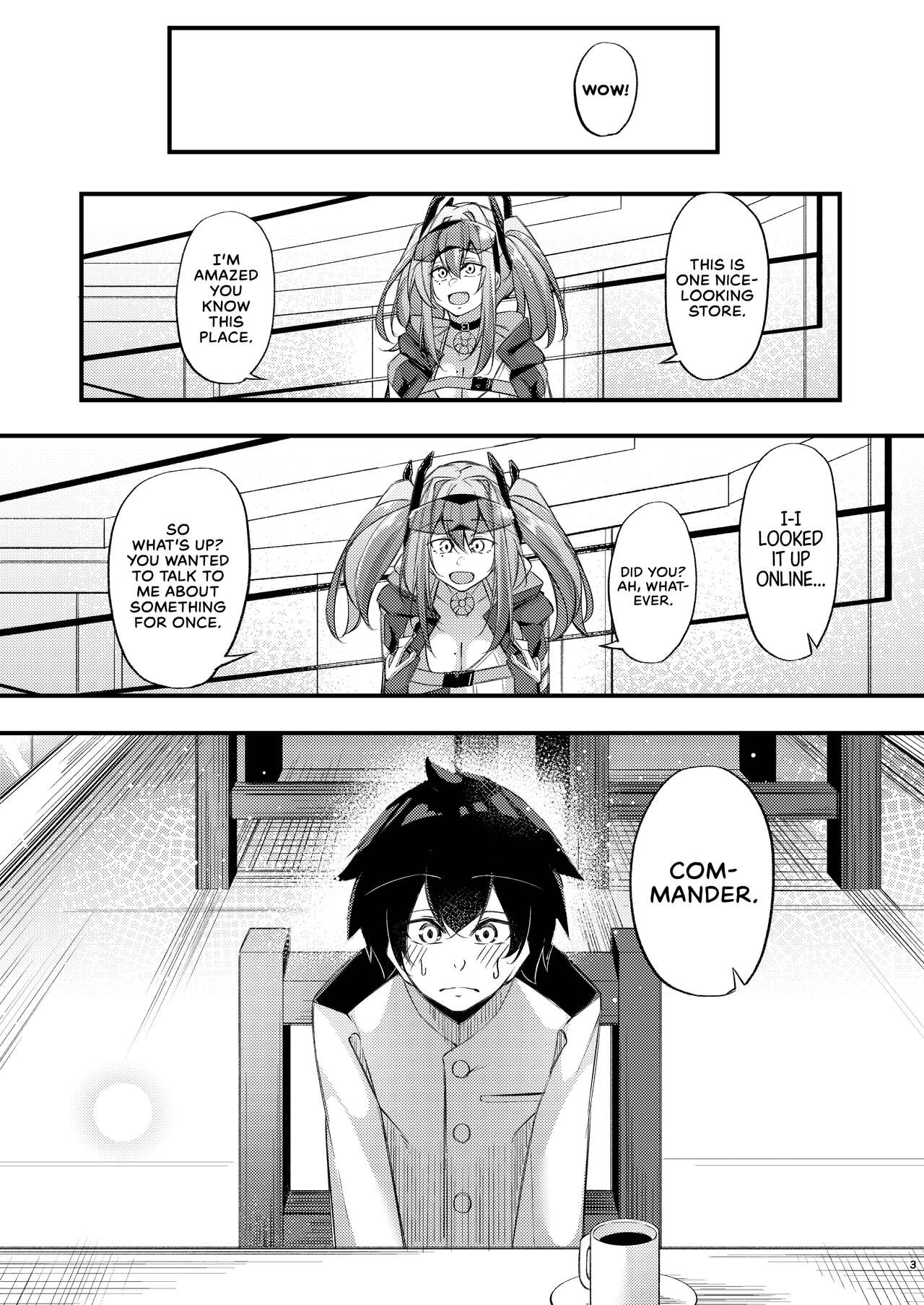 Atsuatsu Oyanami Soudanshitsu -Soudan Hen- | Piping-Hot Counselling Room ~The Commander's Coaching Arc~ page 2 full