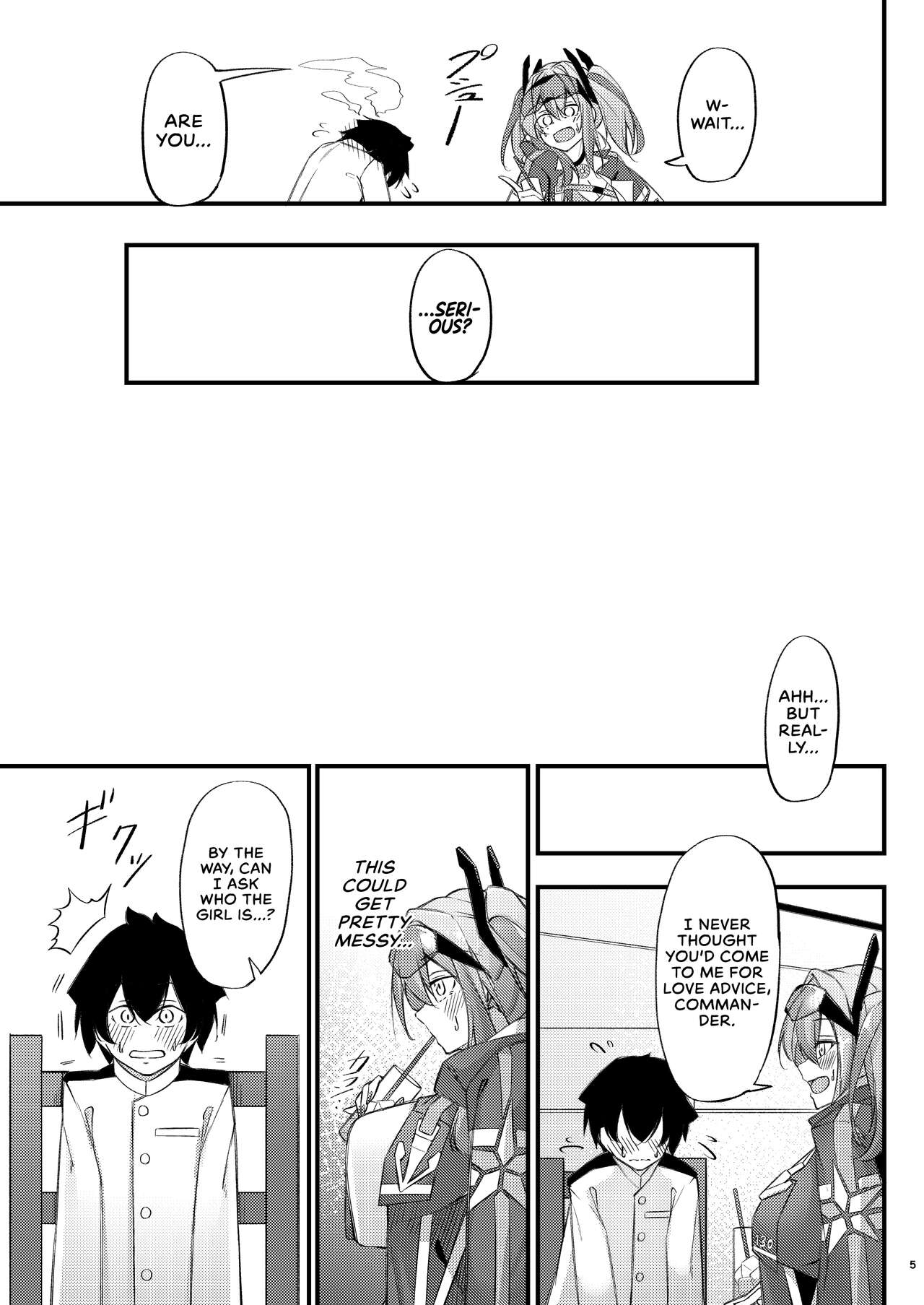 Atsuatsu Oyanami Soudanshitsu -Soudan Hen- | Piping-Hot Counselling Room ~The Commander's Coaching Arc~ page 4 full