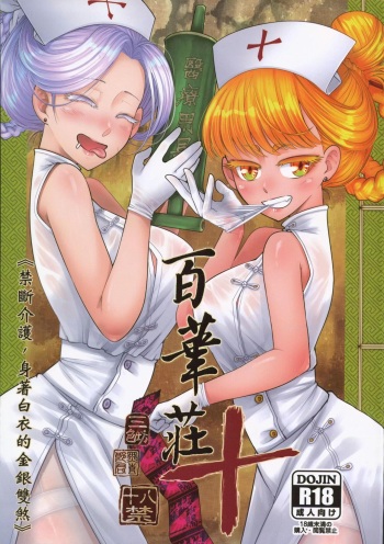 Hyakkasou 10 <<Kindan Kaigo Hakui no Kingin Sousetsu>> cover