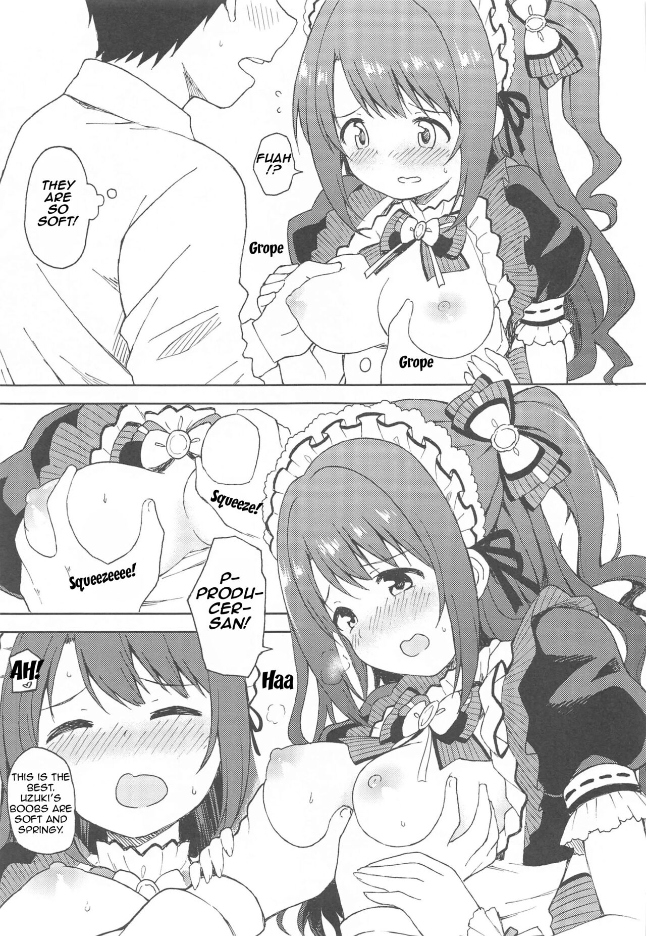 Ecchi na Gohoushi Ganbarimasu! | Uzuki will do her best at lewd services! page 6 full