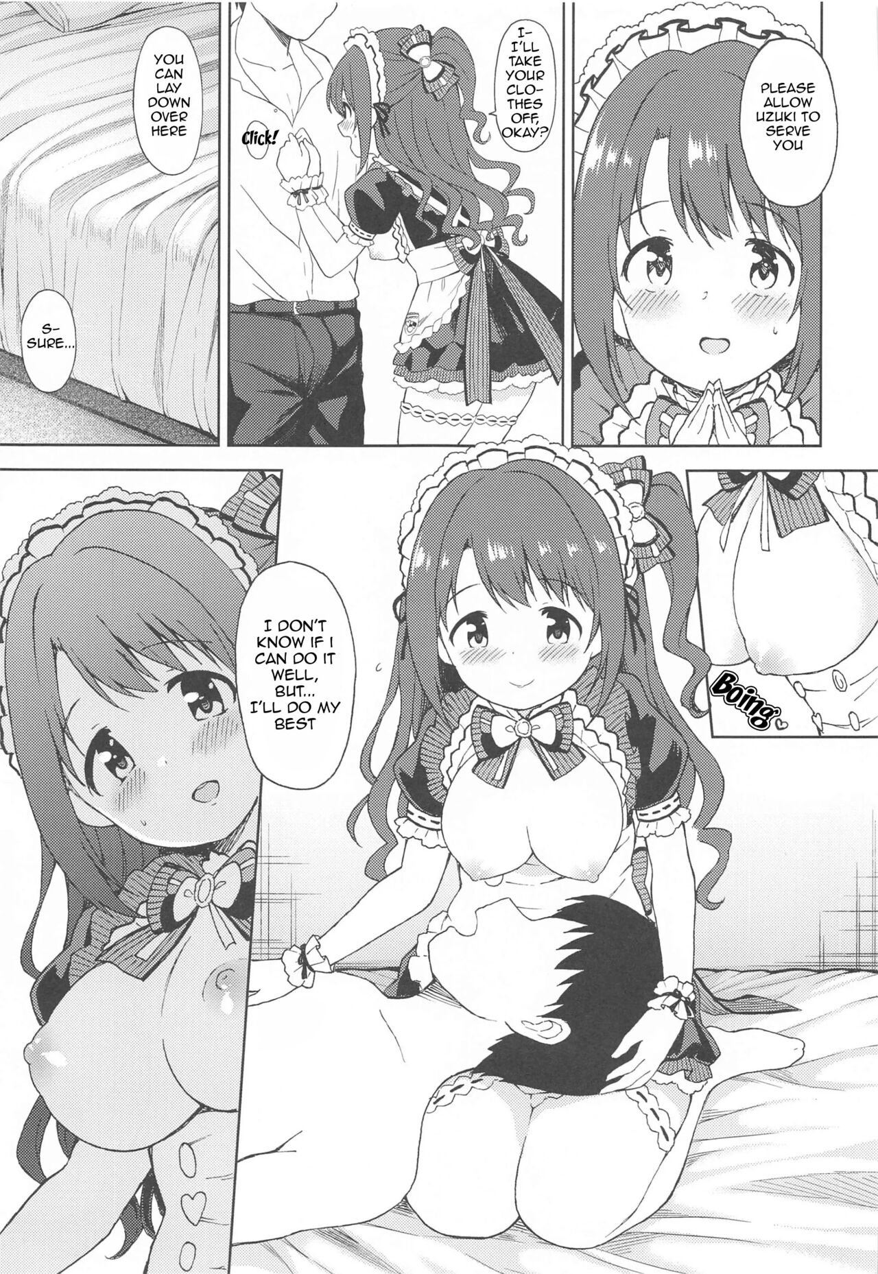 Ecchi na Gohoushi Ganbarimasu! | Uzuki will do her best at lewd services! page 8 full