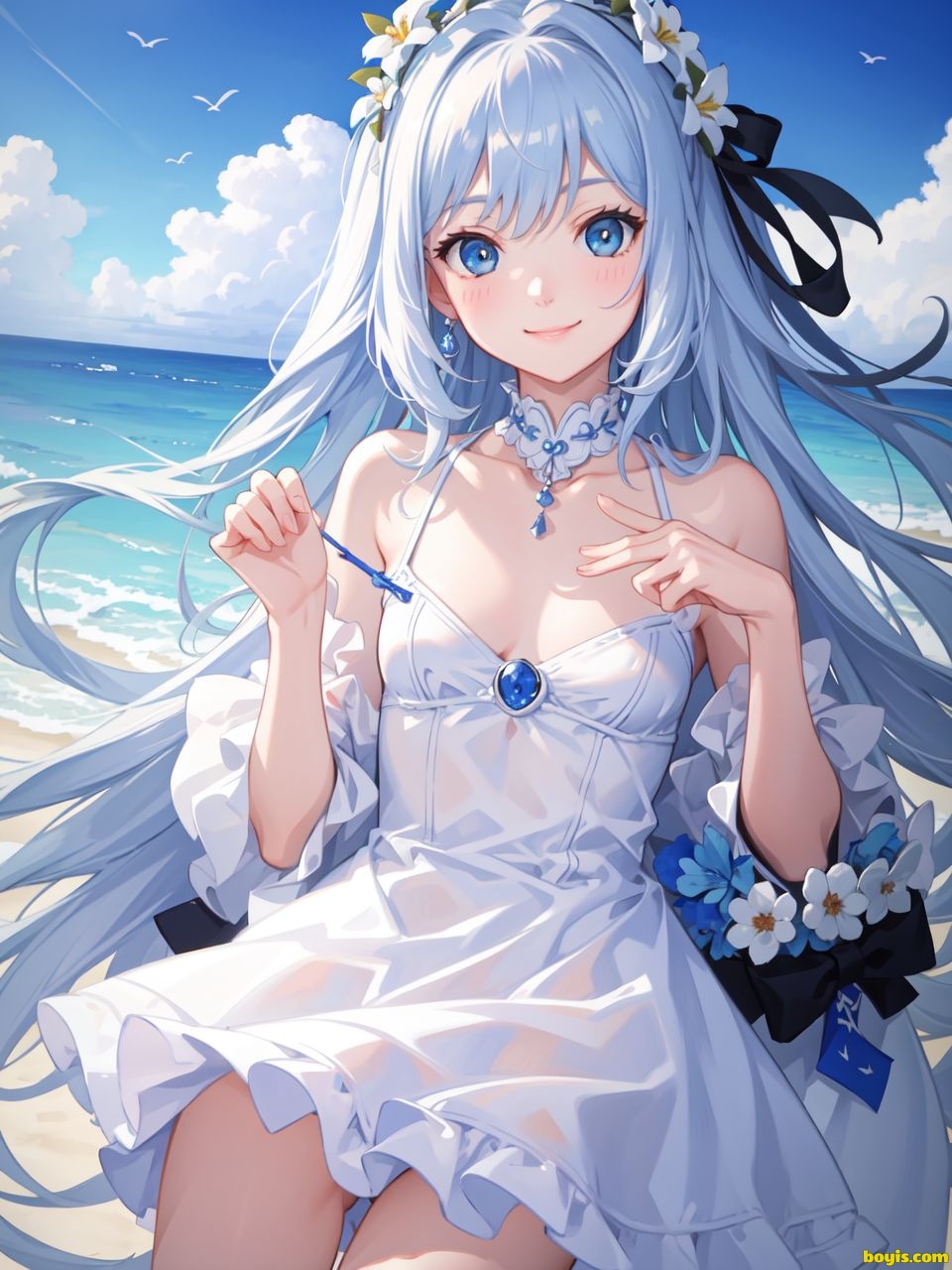 Seaside Lovely Girl page 7 full