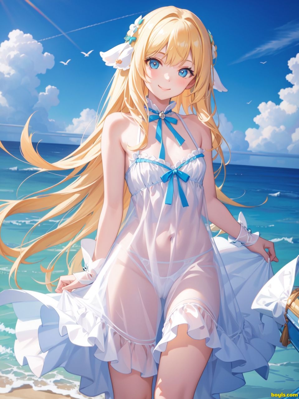 Seaside Lovely Girl page 8 full