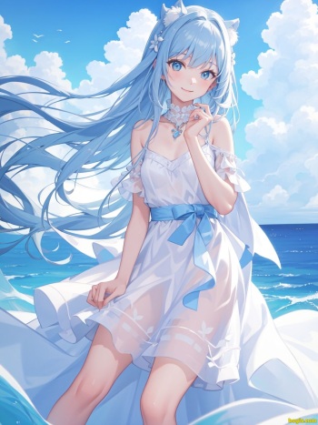 Seaside Lovely Girl cover
