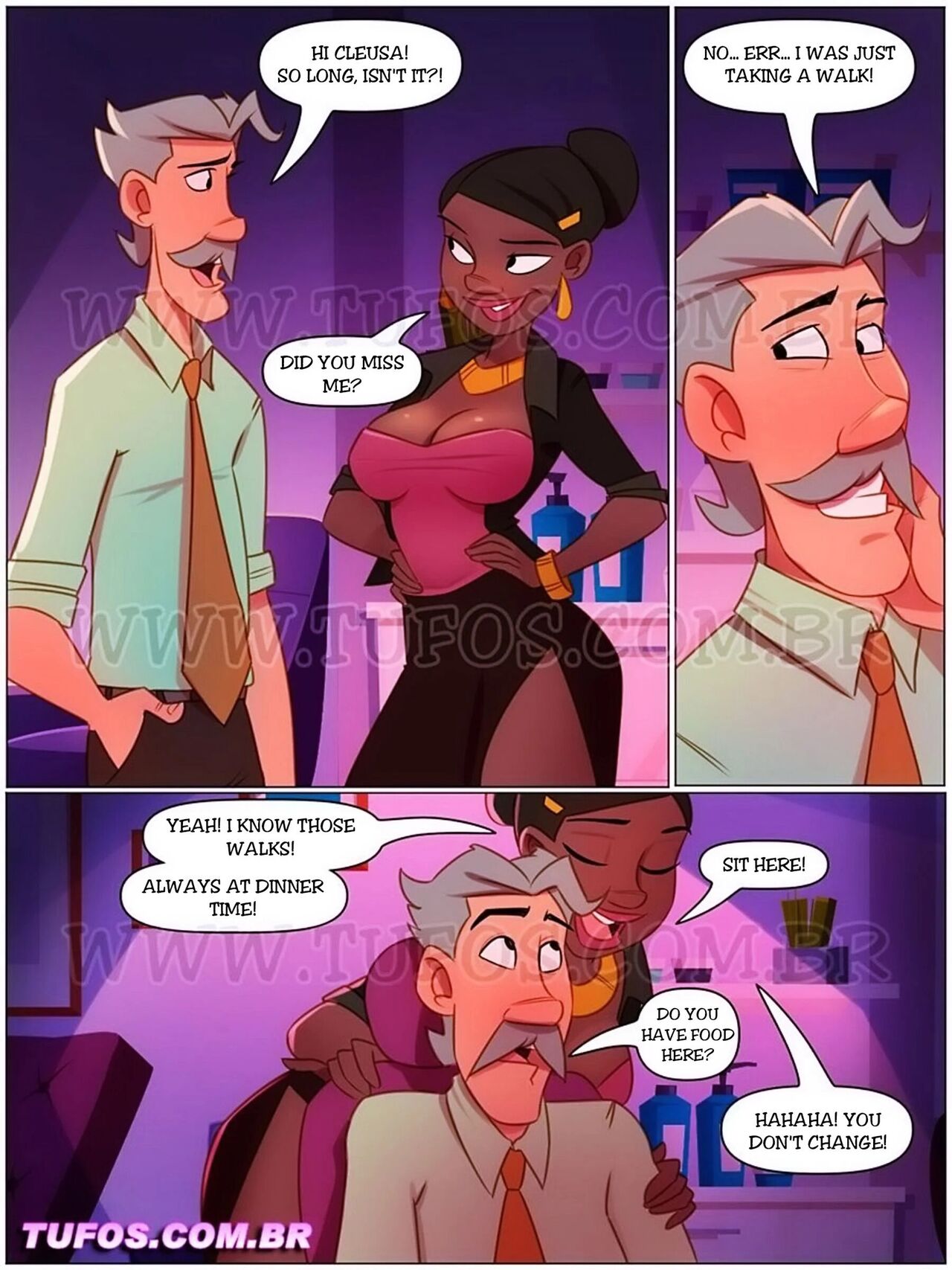 As 4 Sacanas  - 3 - english page 6 full