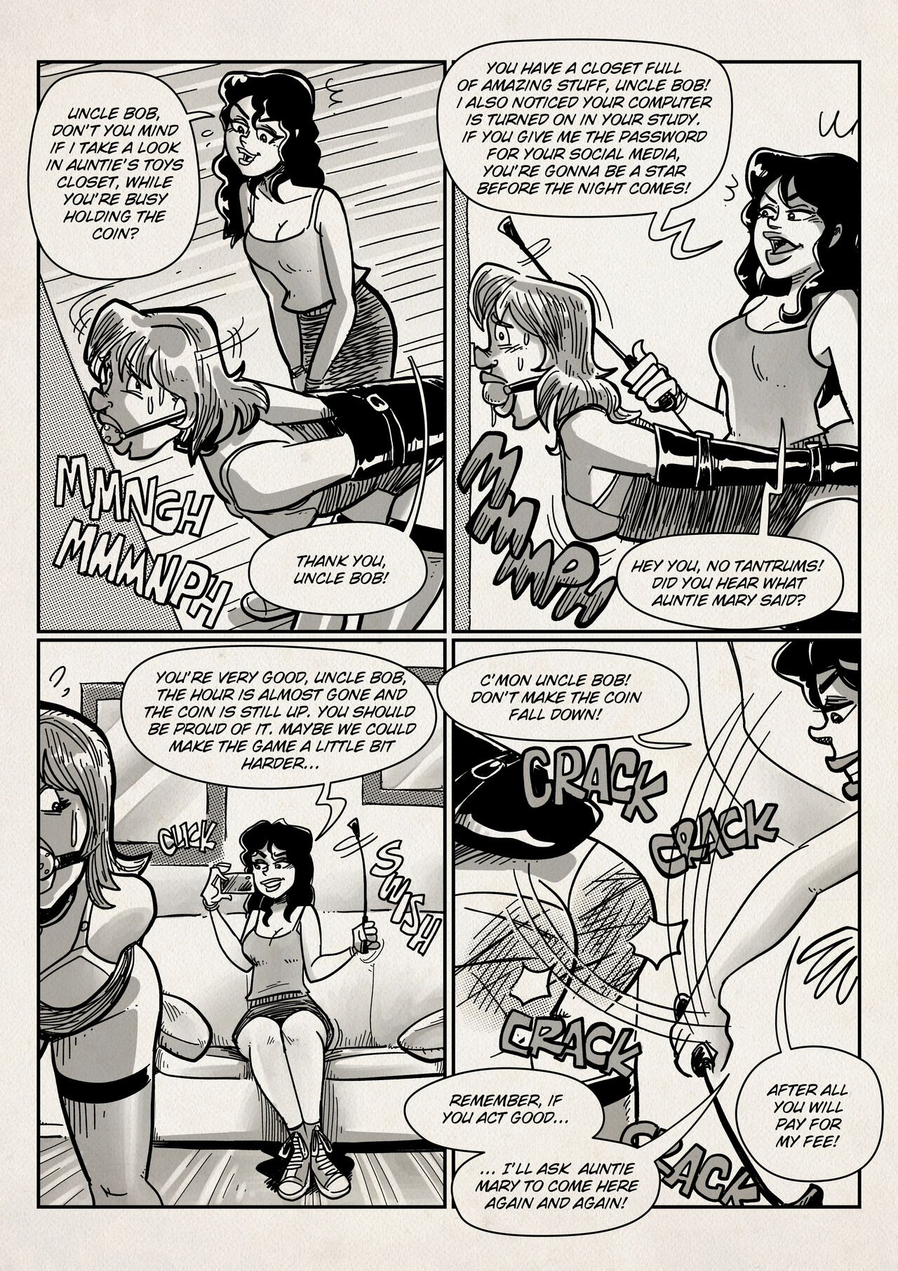 Babysitting Uncle! page 3 full