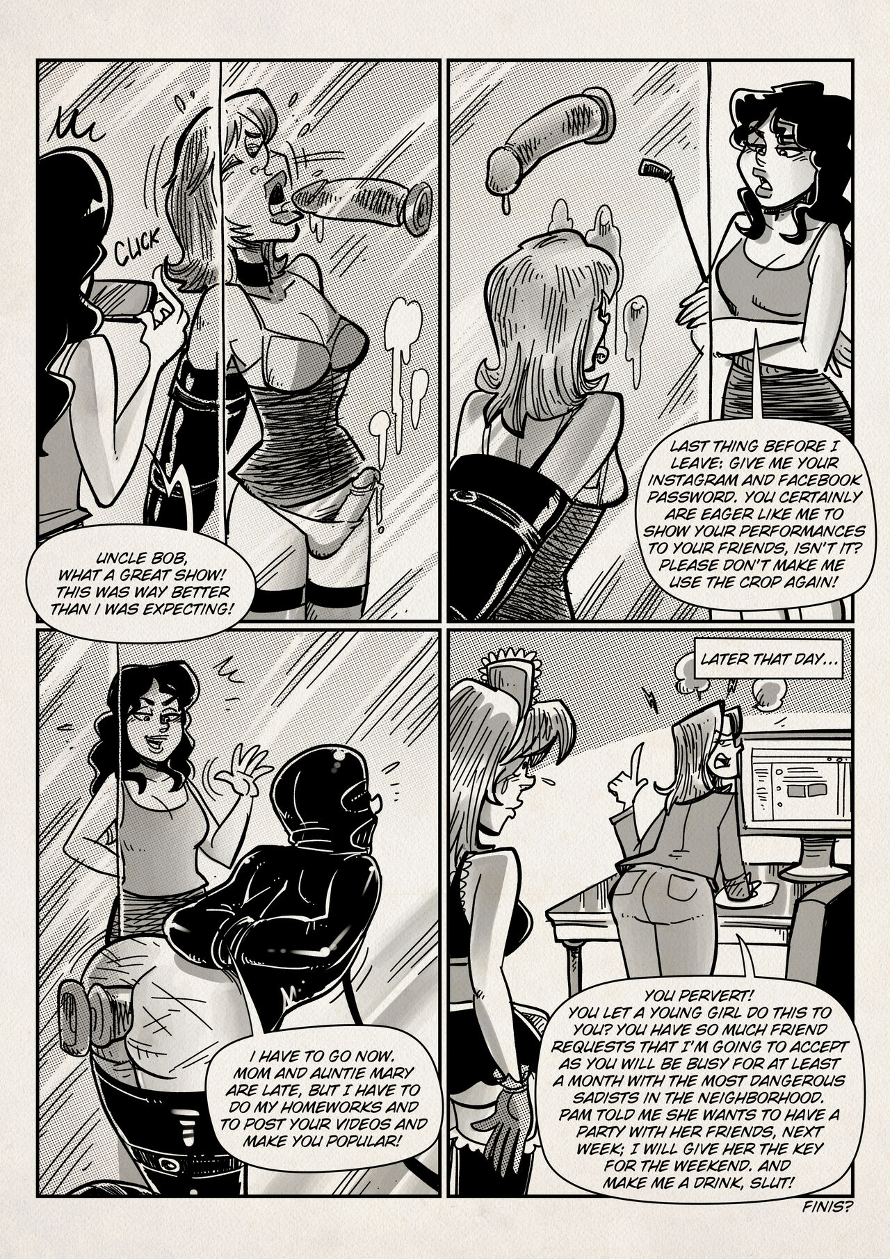 Babysitting Uncle! page 5 full