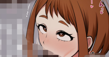 Ochako-chan BBC Fellatio cover