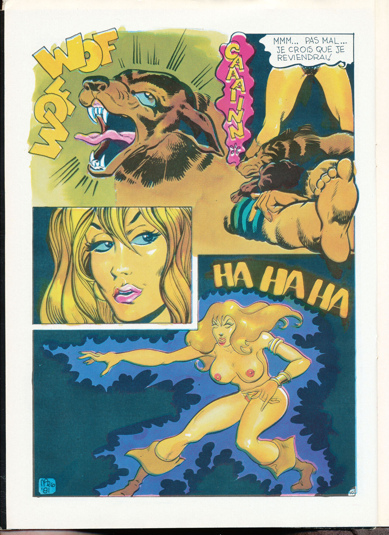 Nympho, la Reine des Amazones page 10 full