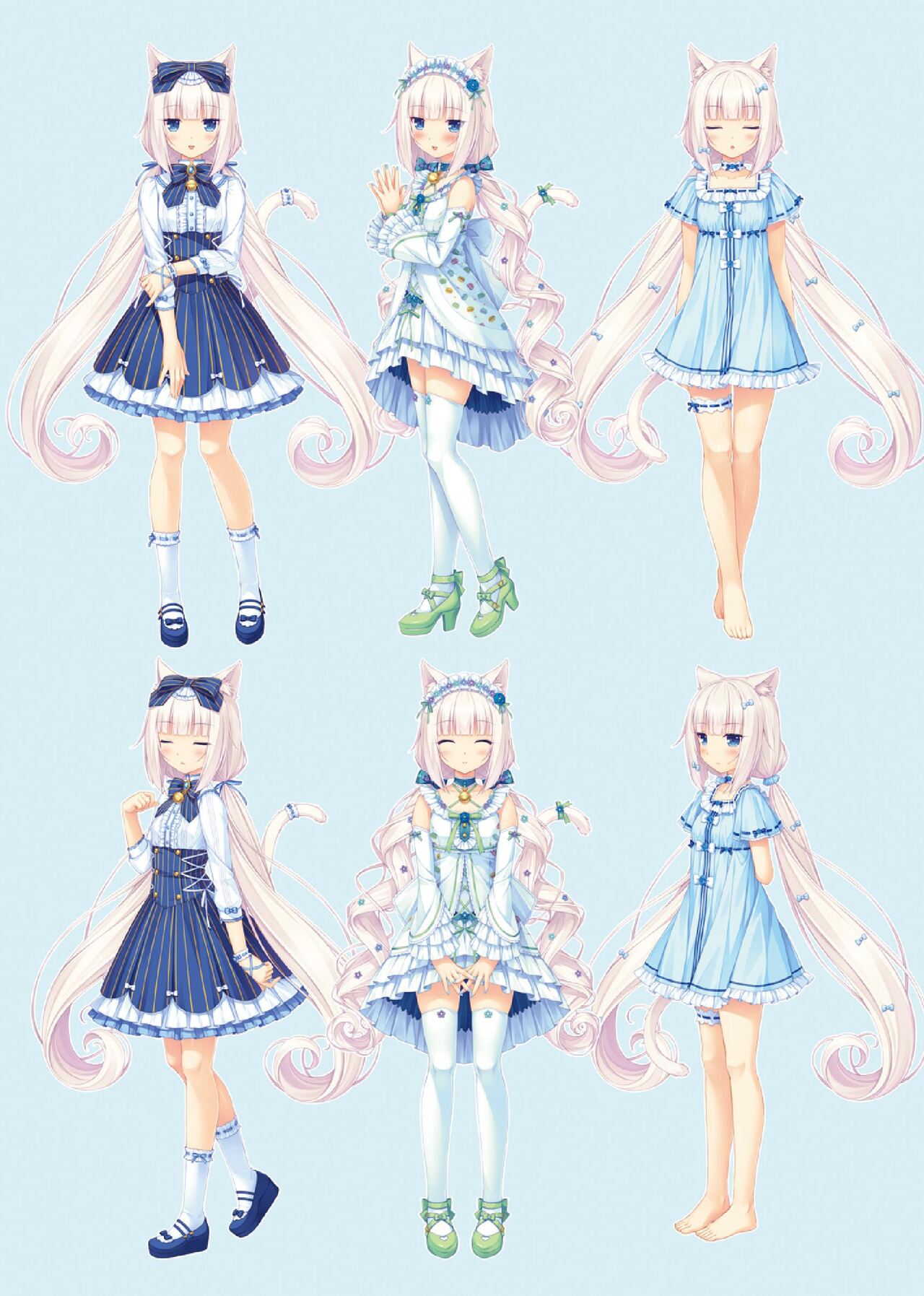 NEKOPARA ART WORKS Vol.1 page 8 full