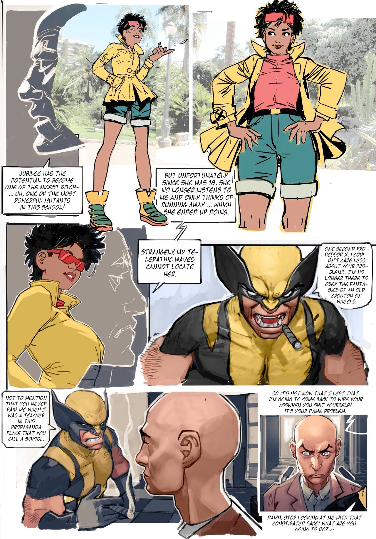 JJFrenchie - Marvel Story page 3 full
