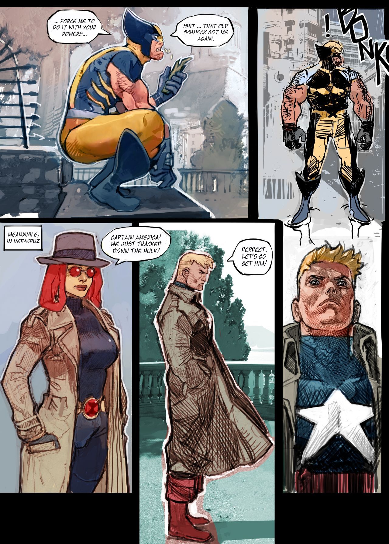 JJFrenchie - Marvel Story page 4 full