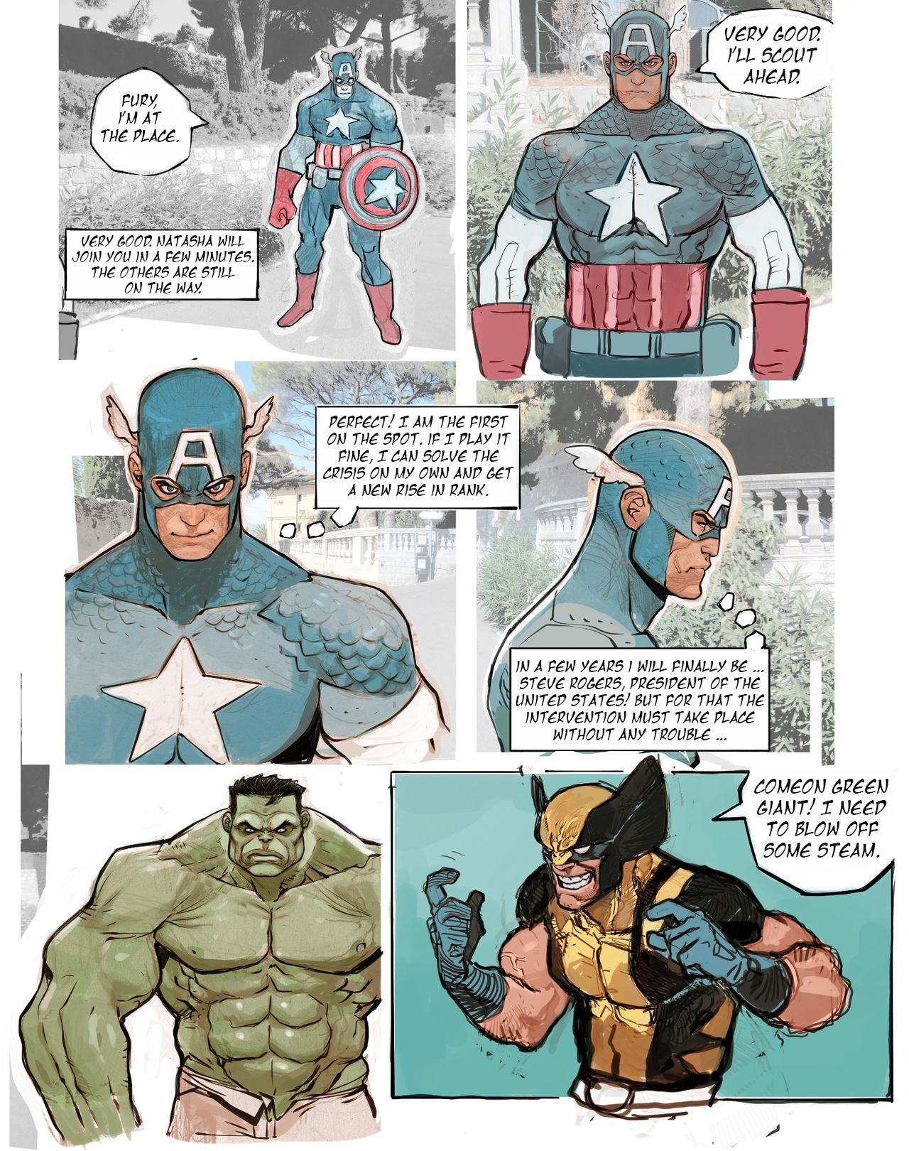 JJFrenchie - Marvel Story page 6 full