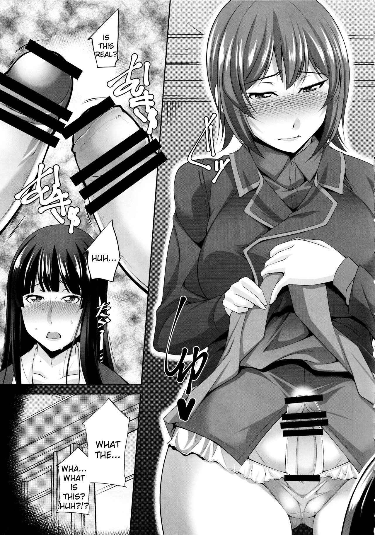 Okaa-san Watashi-tachi Ochinchin Haechatta.  | Mom... We Grew a Penis! page 7 full