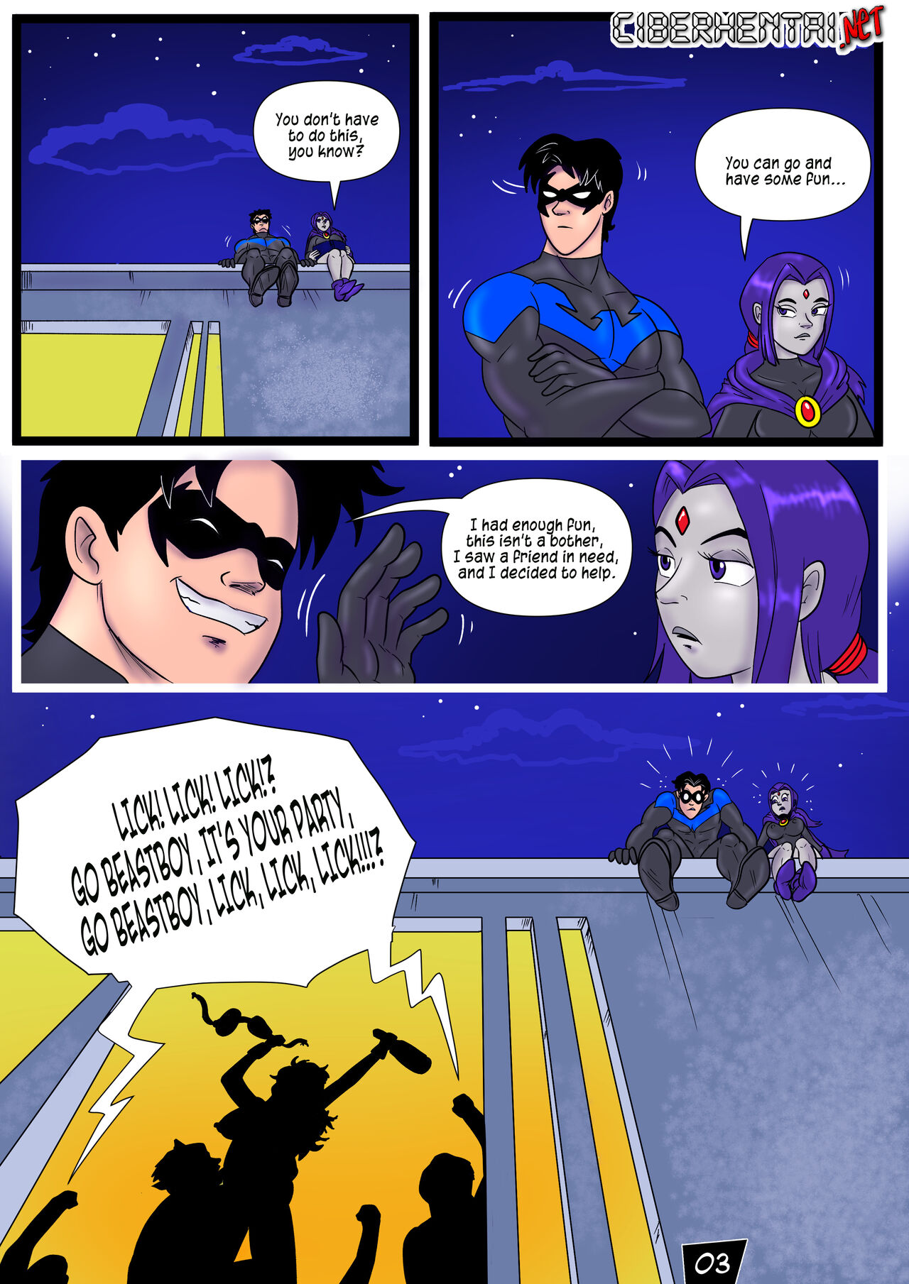Teen Titans - Last Christmas page 4 full