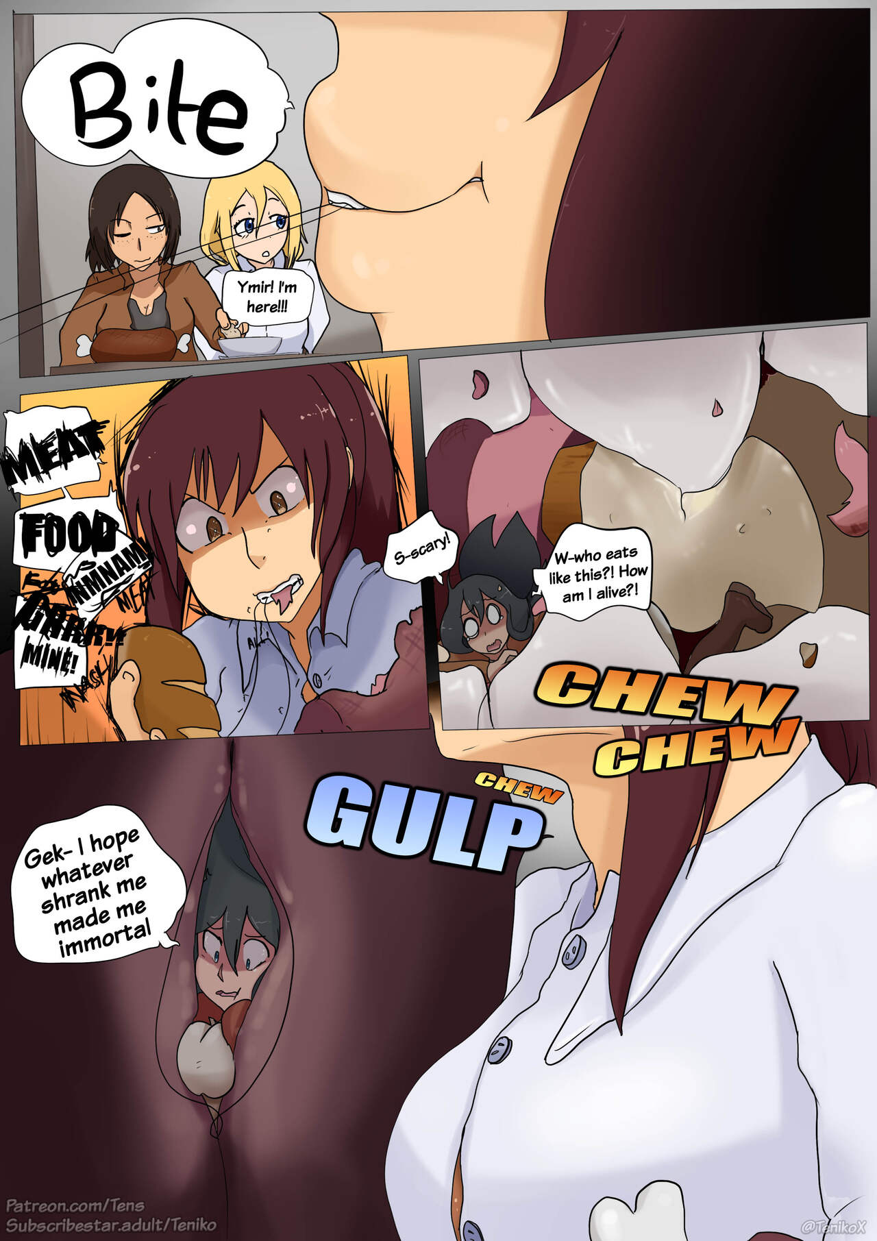 Attack on Titaness page 8 full