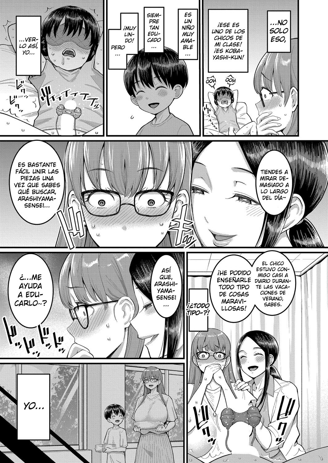 Rin Sensei wa Shotakon Shinmai Kyoushi | Rin-Sensei, La novata voraz page 7 full
