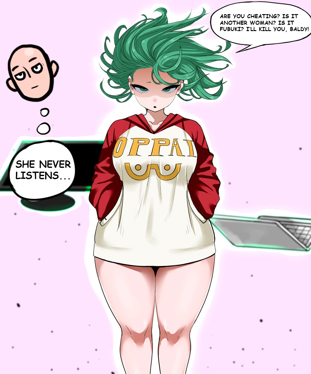 Tatsumaki and Saitama page 2 full