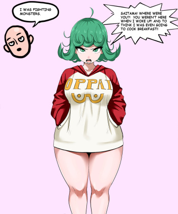 Tatsumaki and Saitama cover