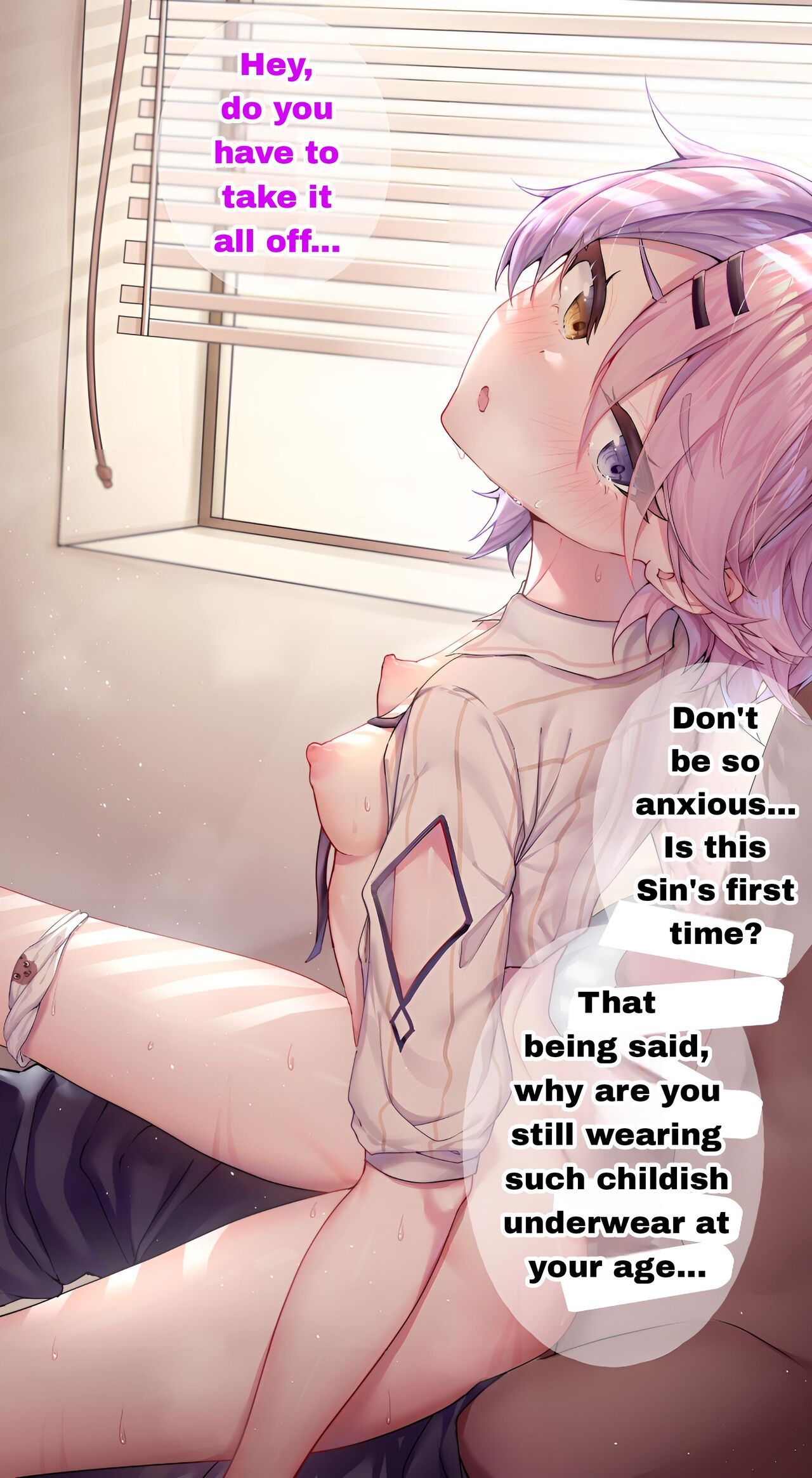 Poor Sin chan who was sent by Anti Entropy for a compensatory date in order to establish a friendly relationship page 2 full