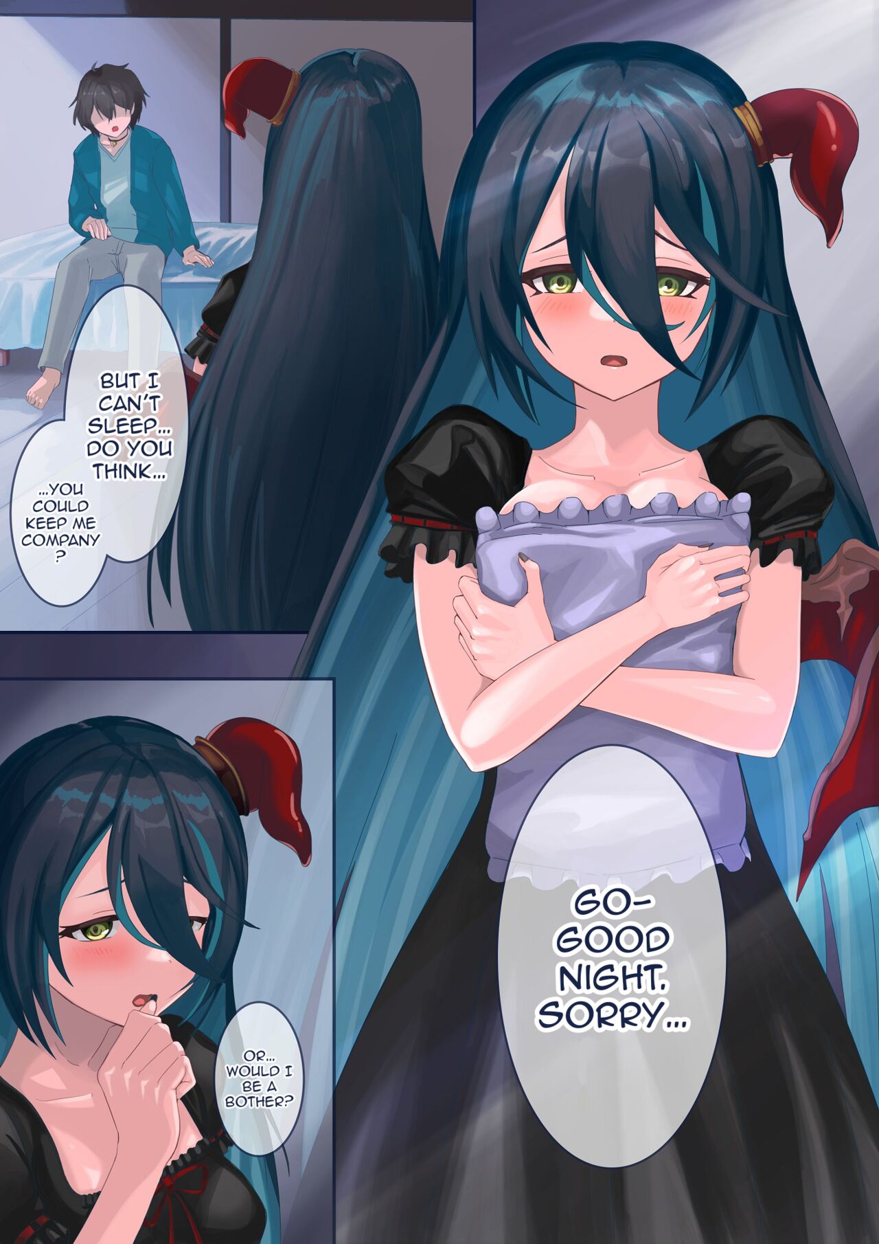 Mommy Ranpha and Kishi-kun’s Refreshing Night Together page 1 full