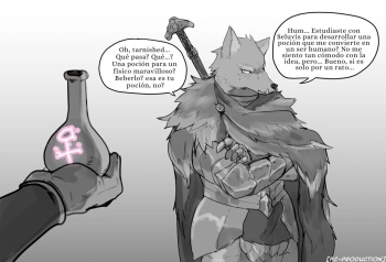 Blaidd SHE half wolf cover