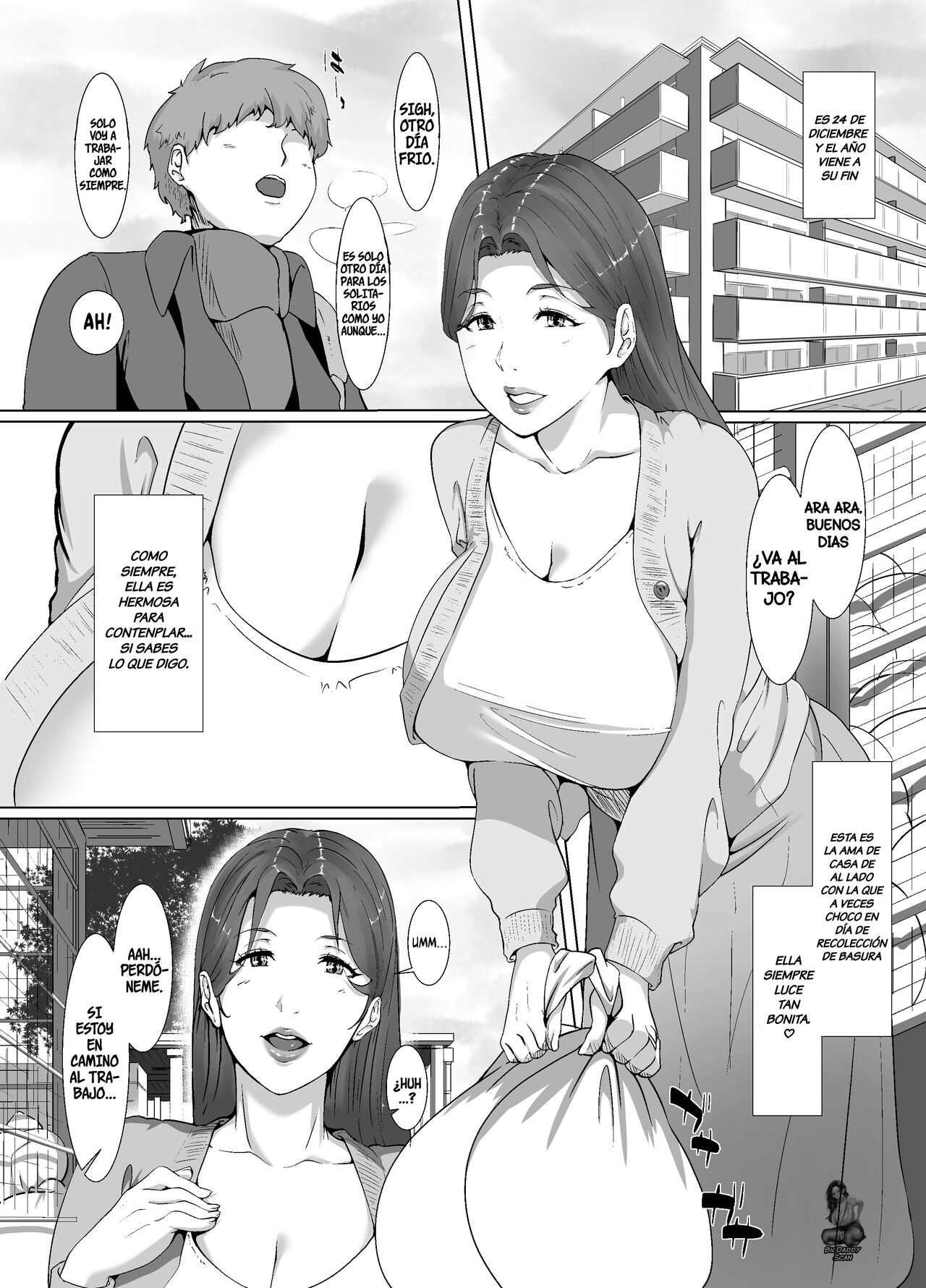 Seiya wa Otonari no Oku-san to | Pasando Noche Bueno Con La Ama De Casa De Al Lado! page 4 full