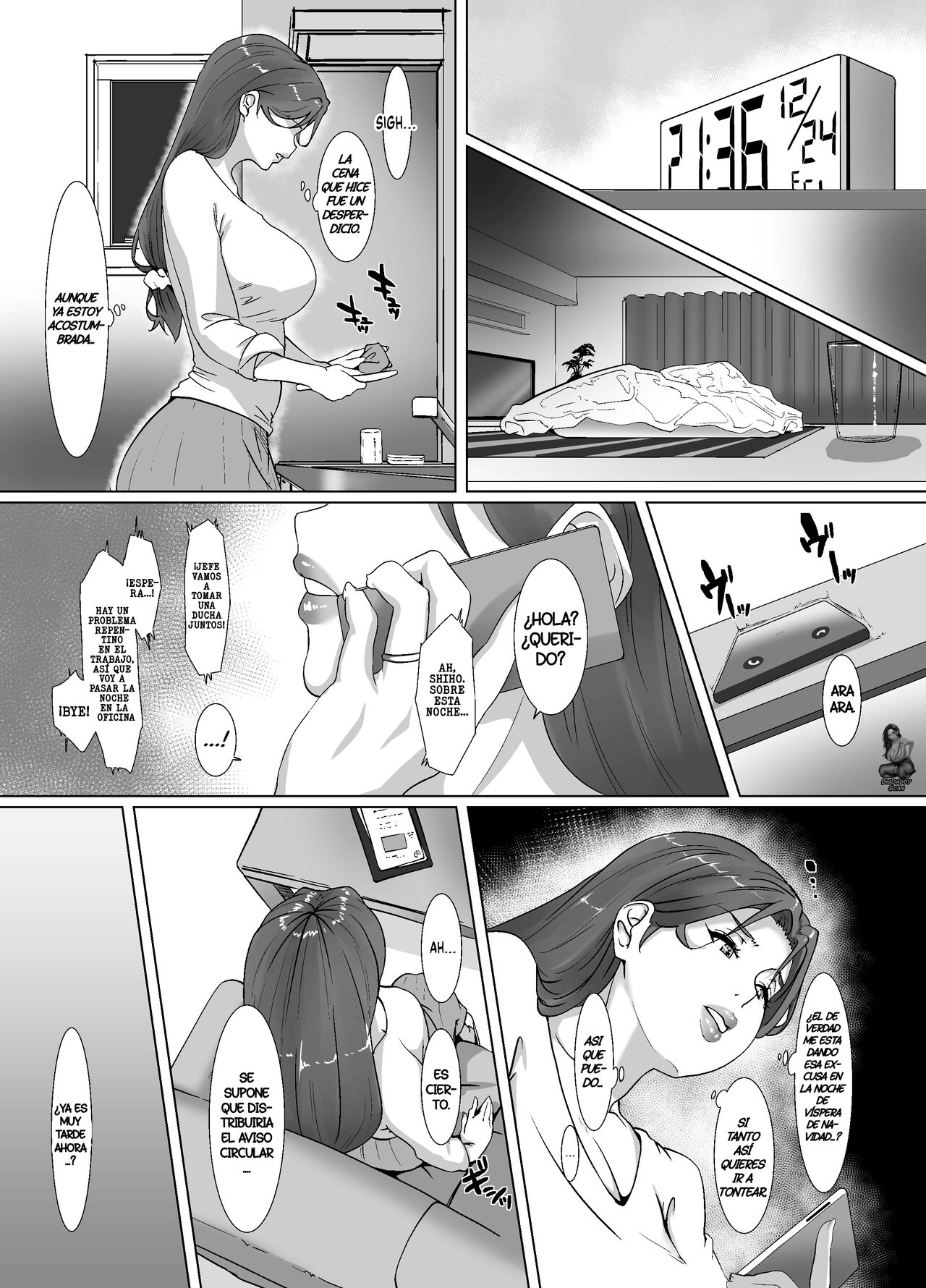 Seiya wa Otonari no Oku-san to | Pasando Noche Bueno Con La Ama De Casa De Al Lado! page 8 full