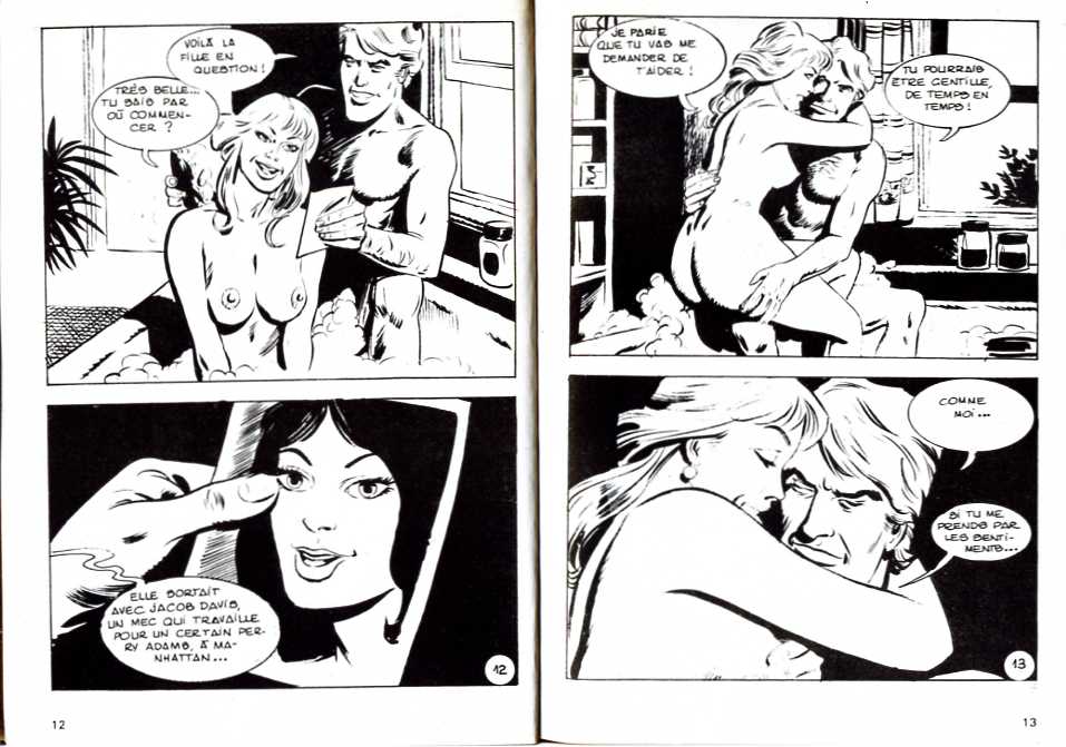 Erotissima #9 Magnum Une fille a disparu - b Lady Love et l'homme masqué page 8 full