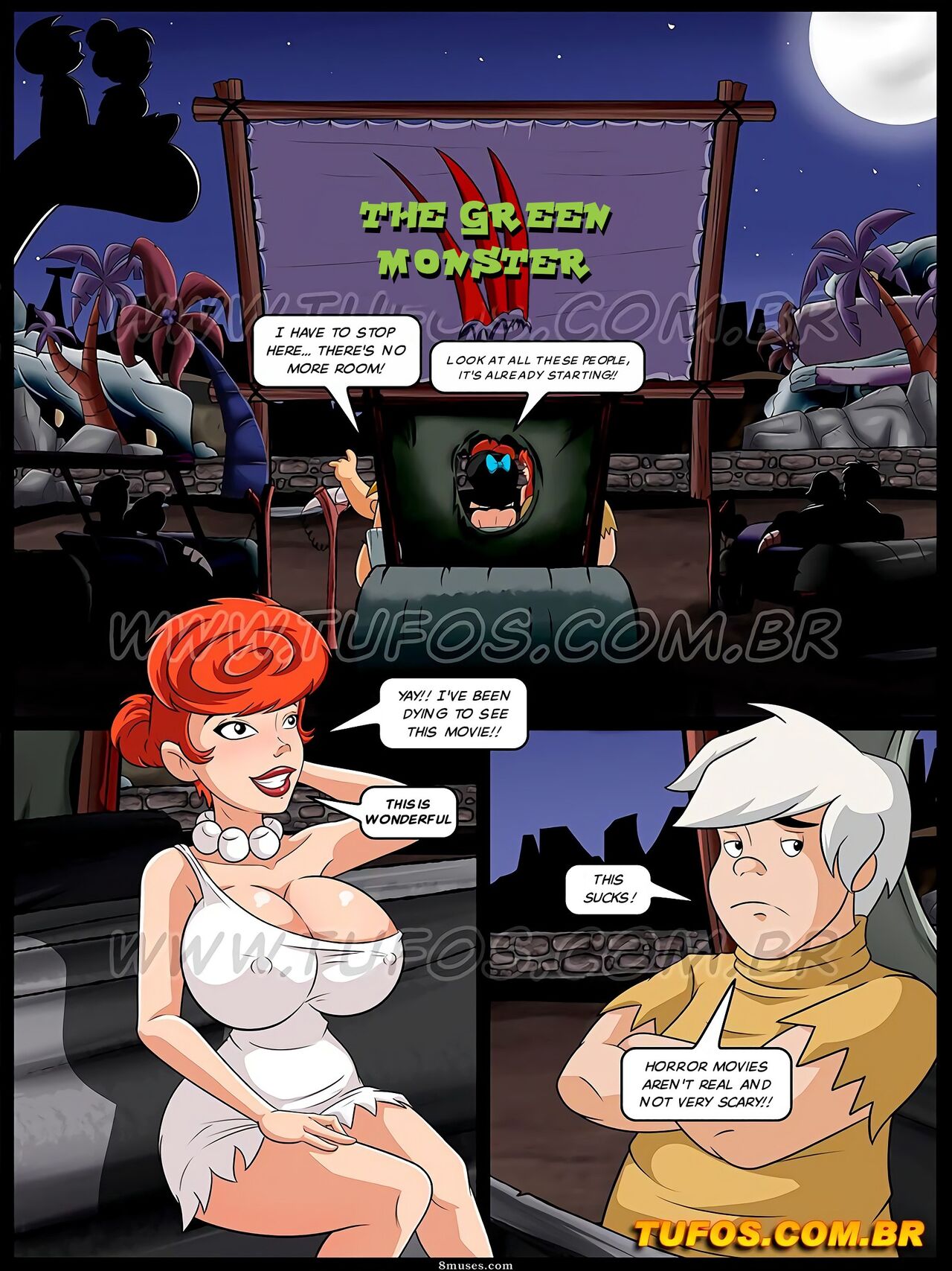 Os Flintstoons - Making out in the Drive-In - Issue 05   -Update- page 3 full