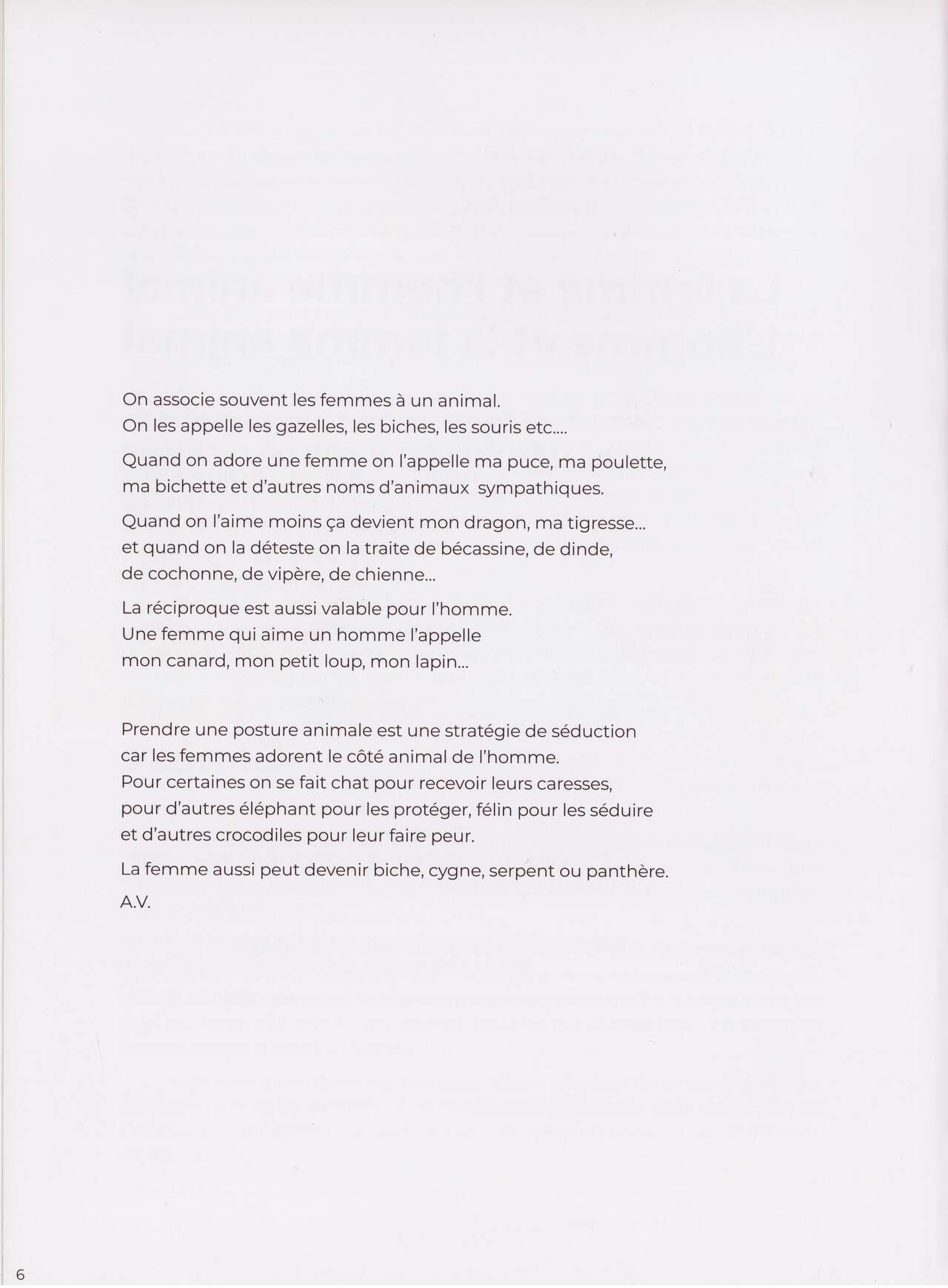 La femme et l'Homme animal page 7 full