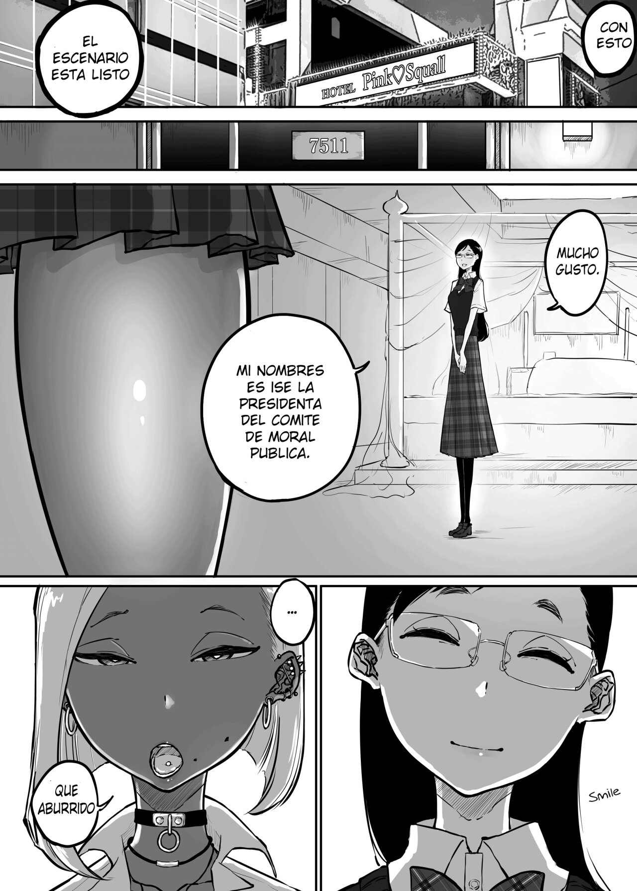 Sparta Sensei ga Oshiego no Bitch Gal ni Ecchi na Koto Sareru Hanashi 3 page 9 full
