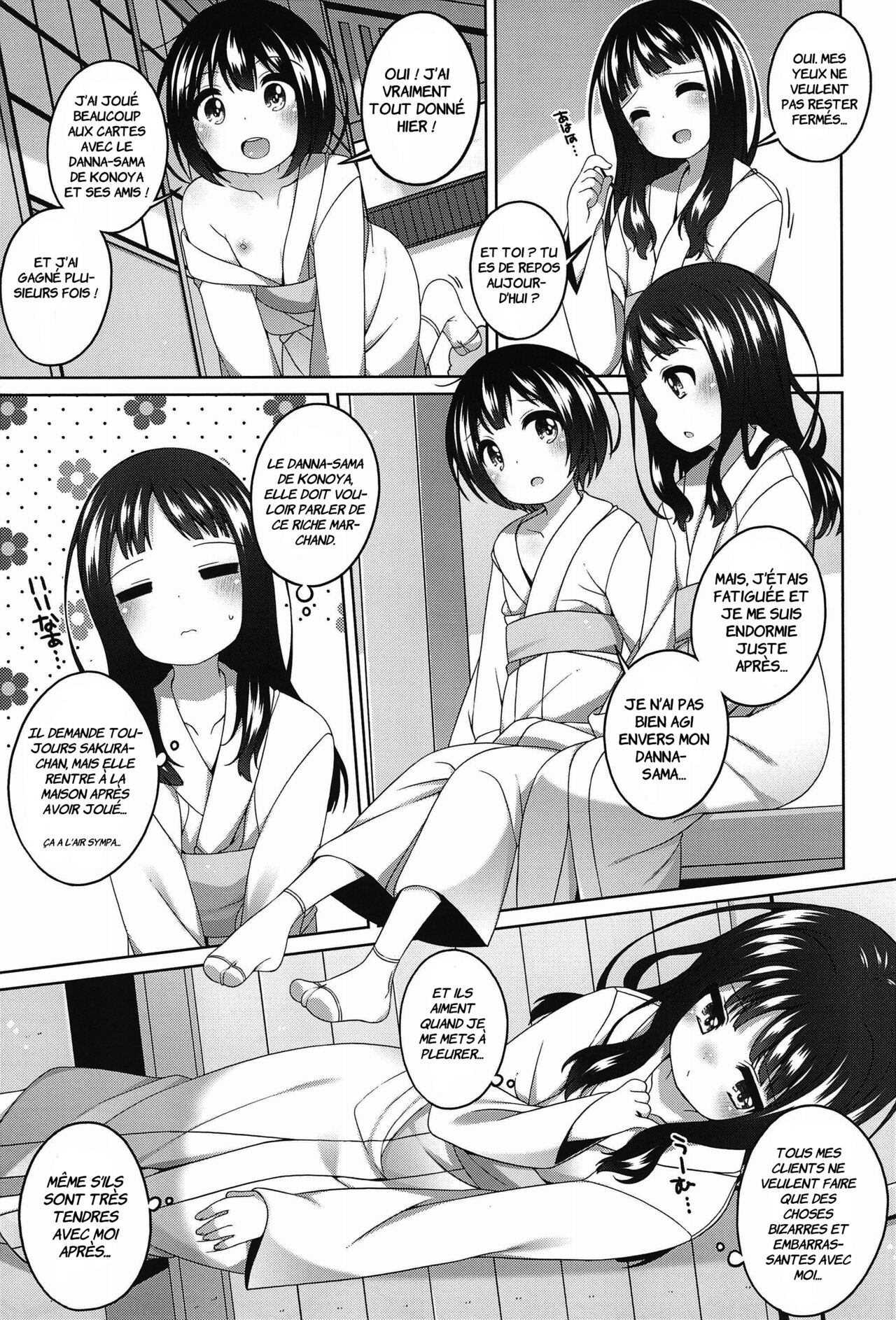 Shokaya no Doujotachi ~Yuri Hen~ | Les Filles Du Blooming Flowers ~Yuri~ page 7 full