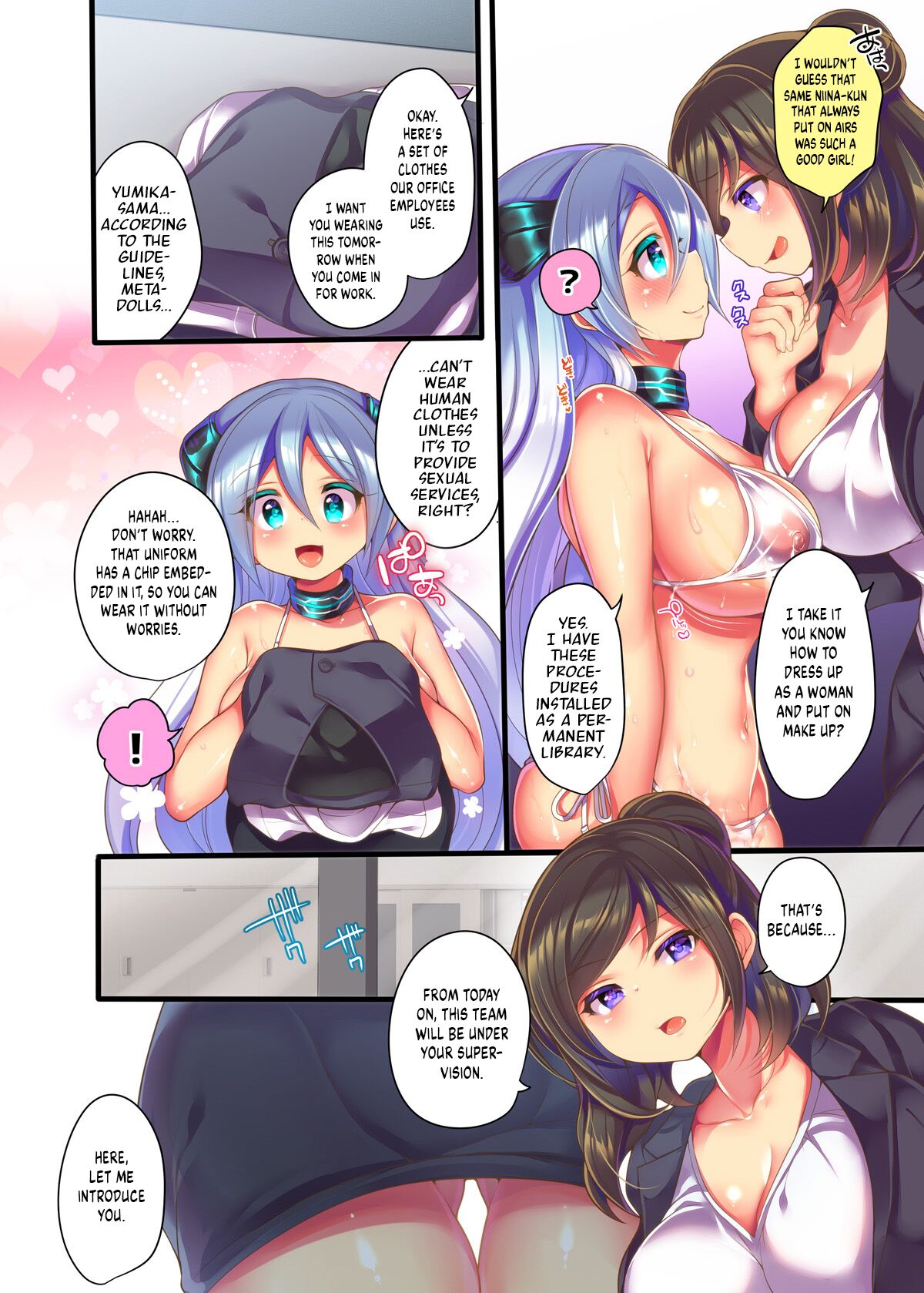 Metadoll NINA Ver.2.0 ~Elite Shain ga Sexaroid Gitai de Zecchou Kuppuku~ page 6 full