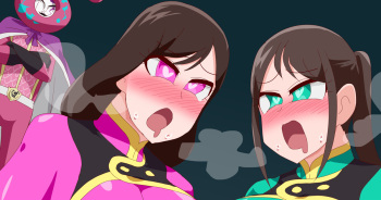 Futanari Jamen ni futanari ni sa re otagai ni yokujou suru Sena to Sayo cover