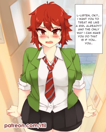 Tomo-chan NSFW comic cover