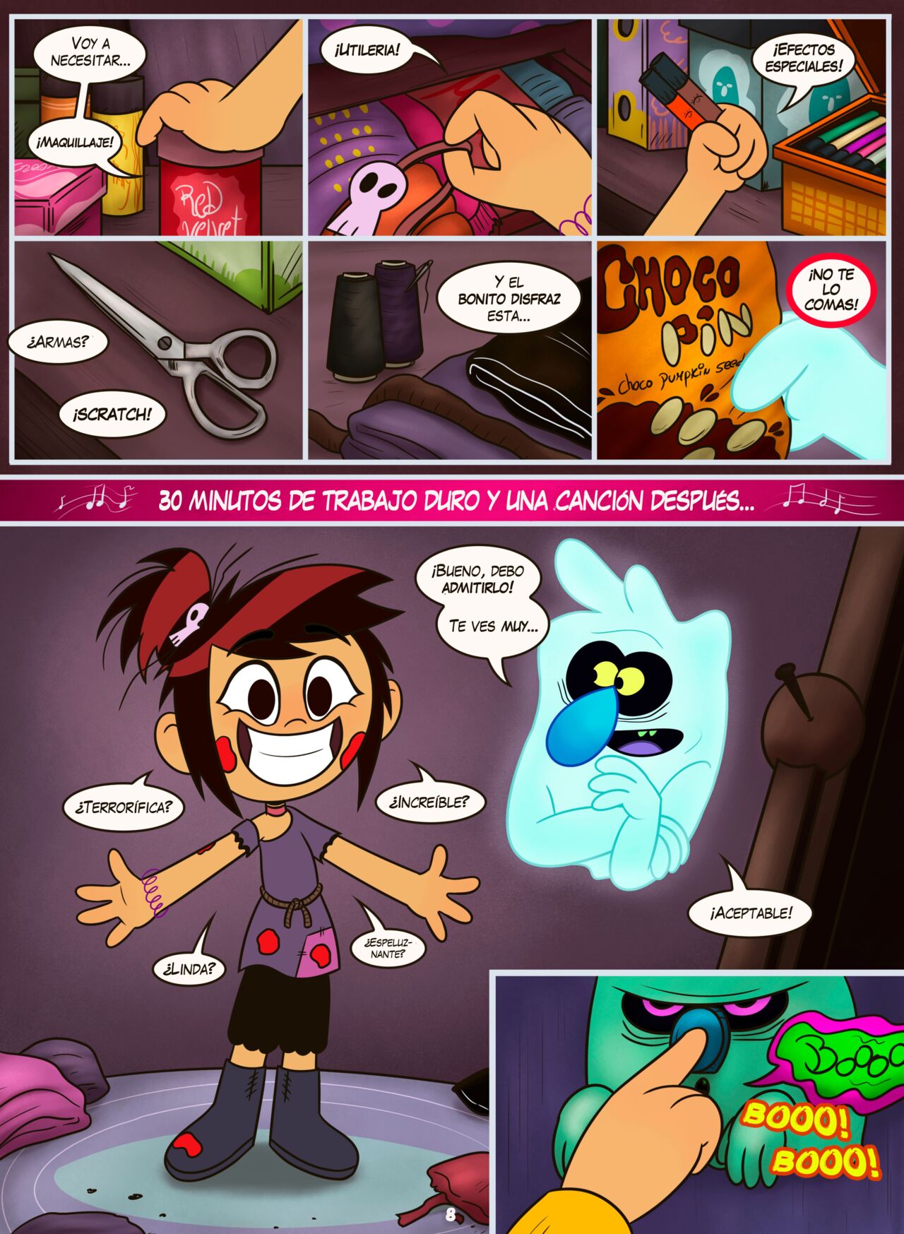 All Ghouls' Eve page 10 full