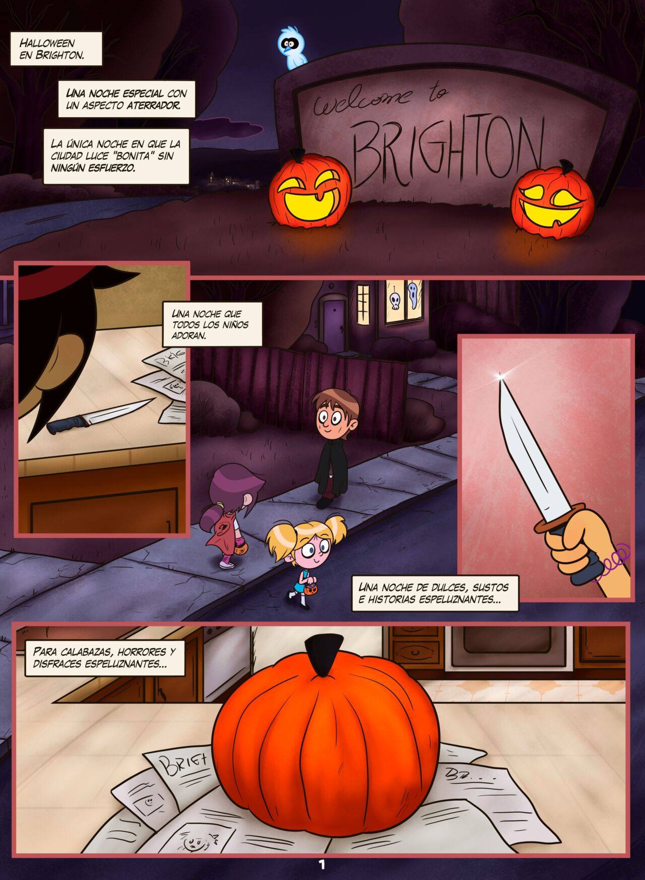 All Ghouls' Eve page 3 full