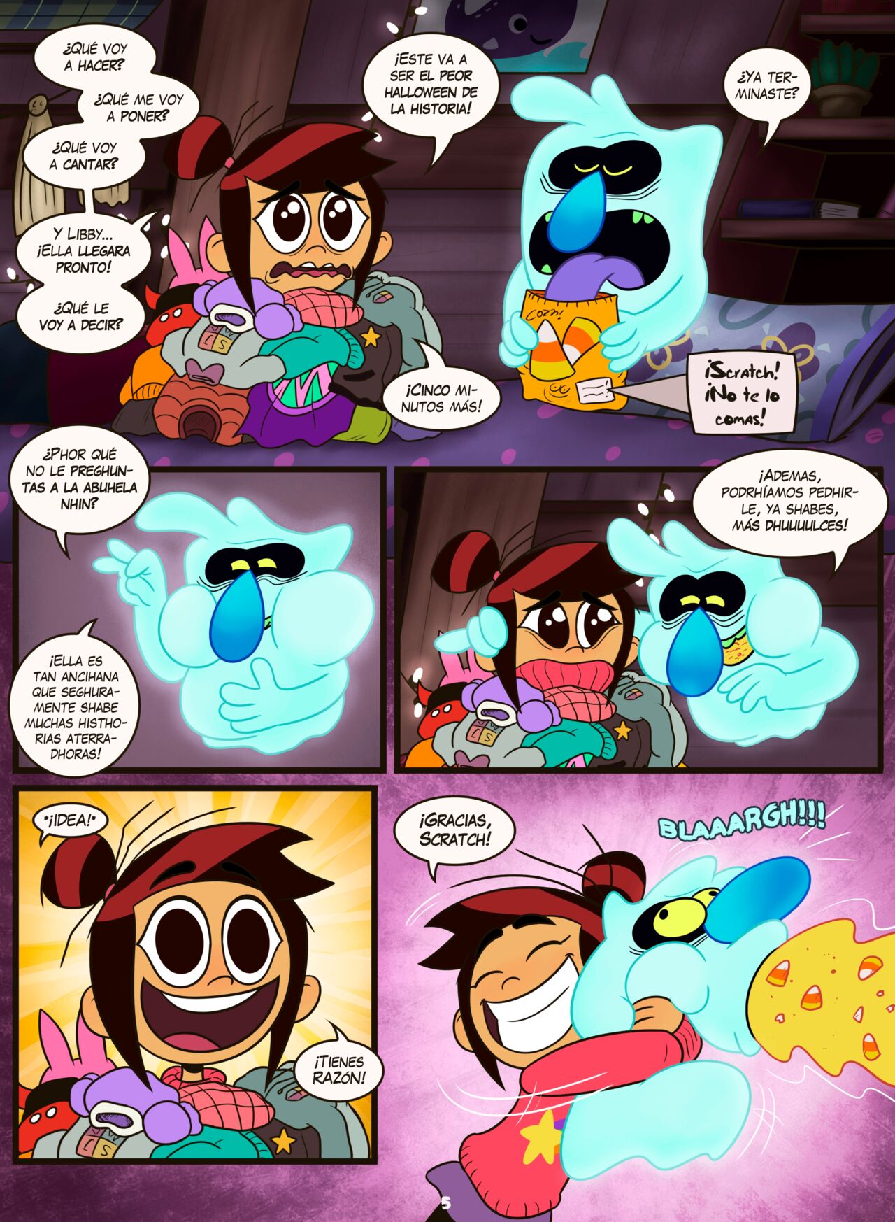 All Ghouls' Eve page 7 full